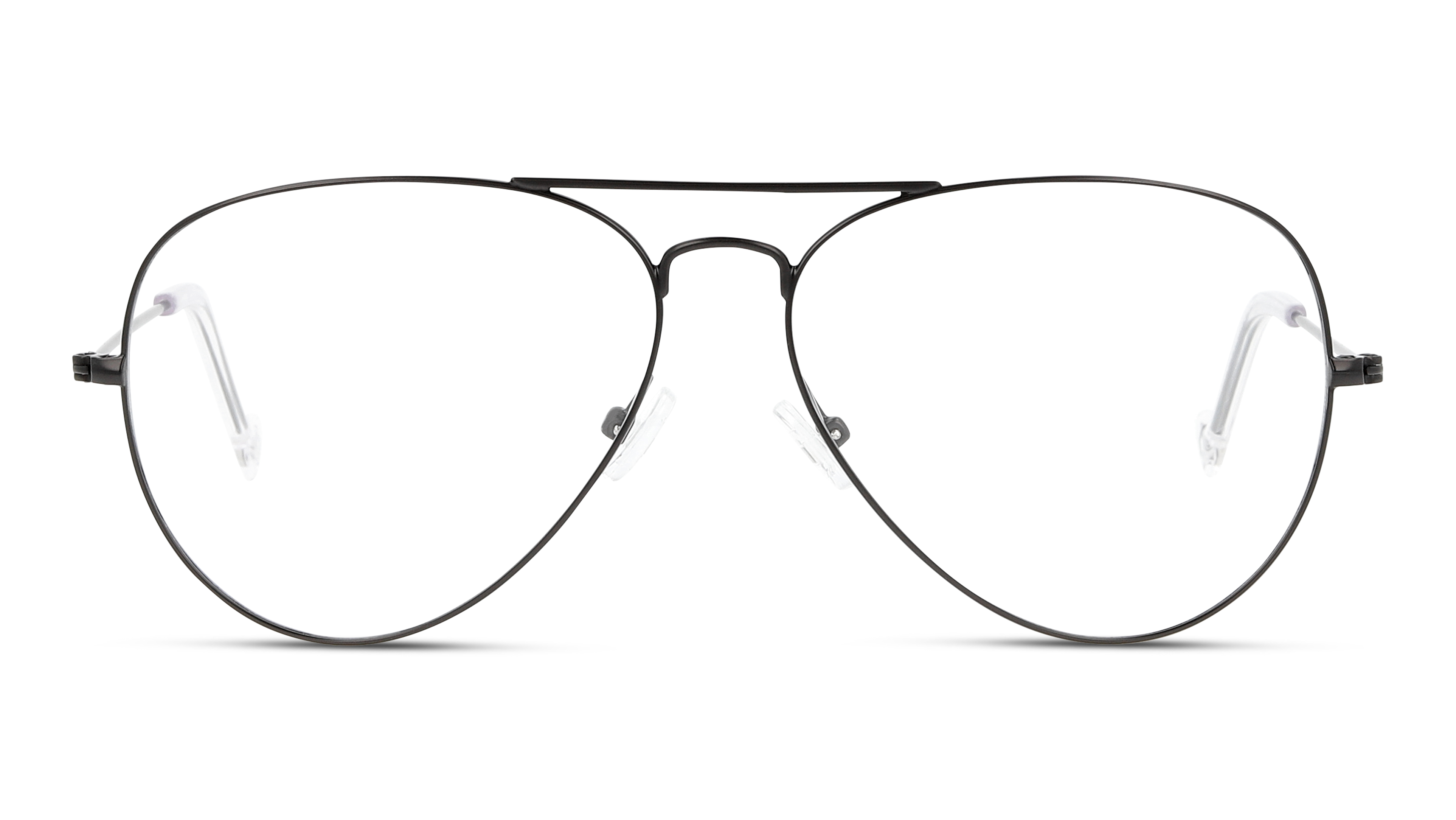 Front Unofficial UNOM0155 (Large) (BR00) Glasses Transparent / Black