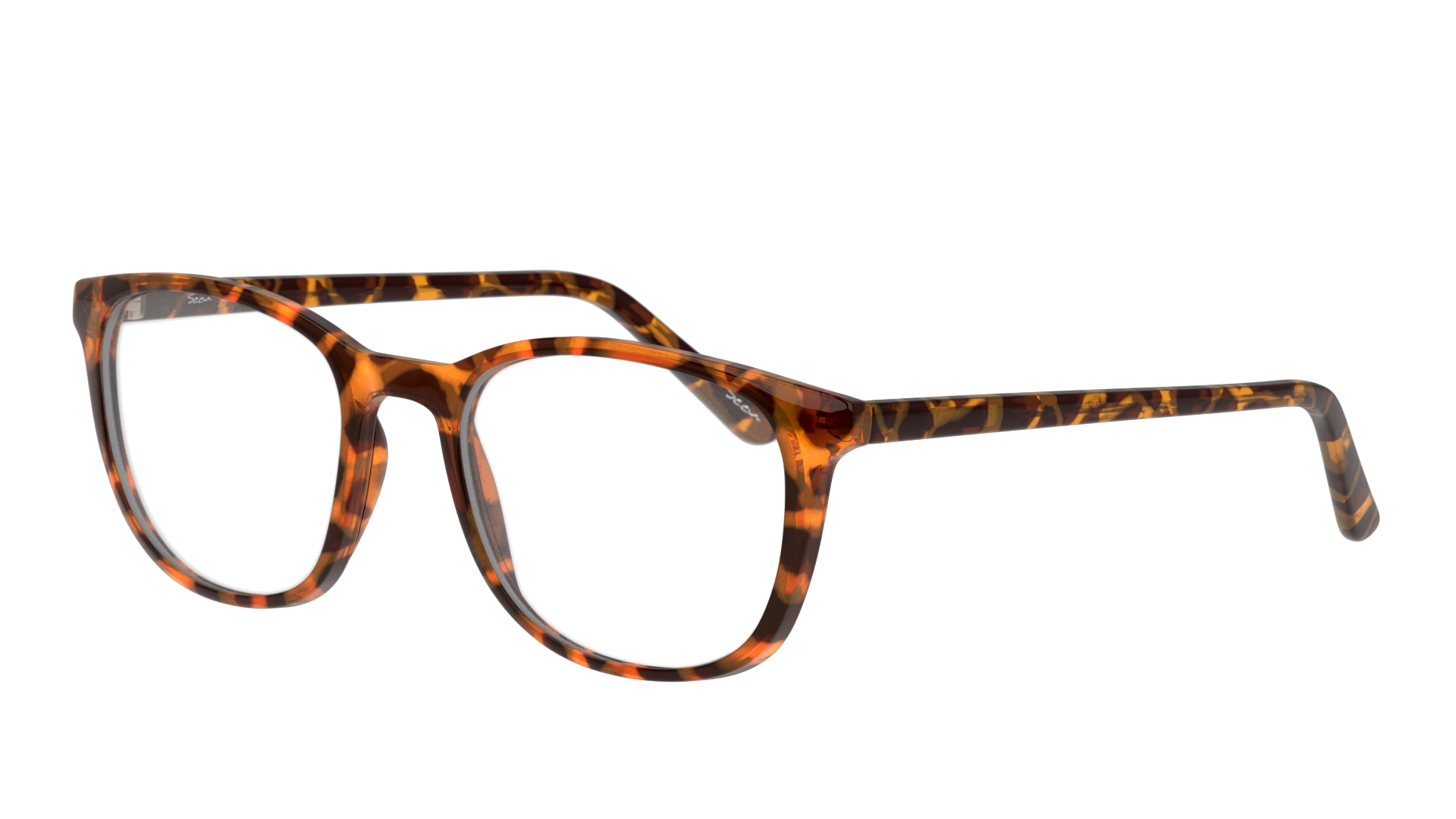 Angle_Left01 Seen SNOM5005 Glasses Transparent / Tortoise Shell