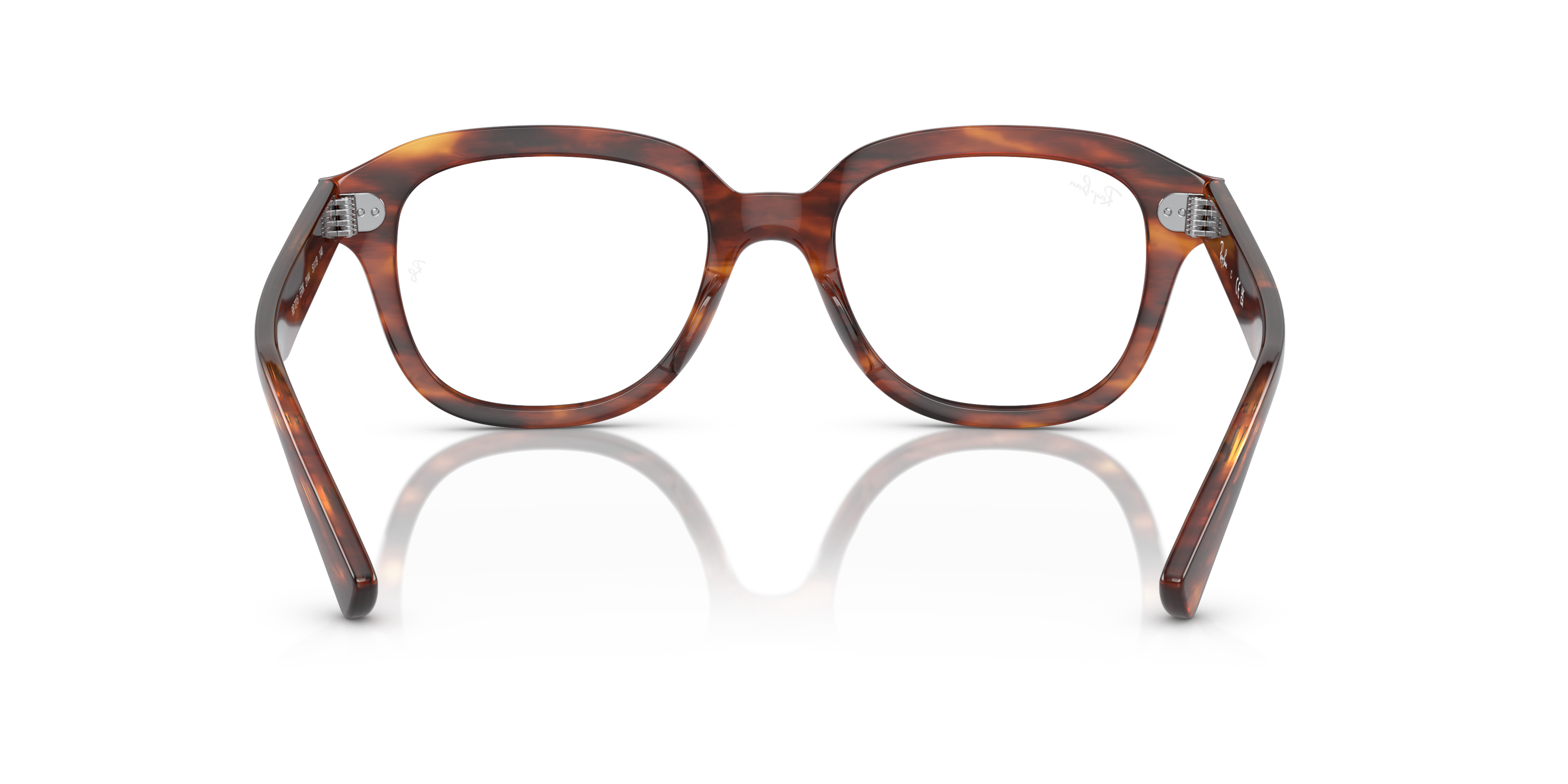 Detail02 Ray-Ban RX 7215 Glasses Transparent / Havana