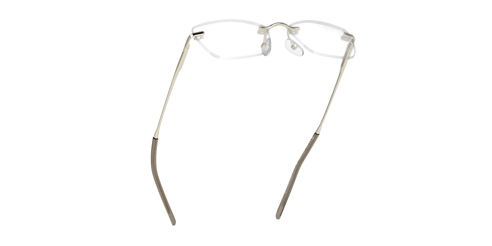 Bottom_Up DbyD Re.Metal DB OF7004 Glasses Transparent / Grey