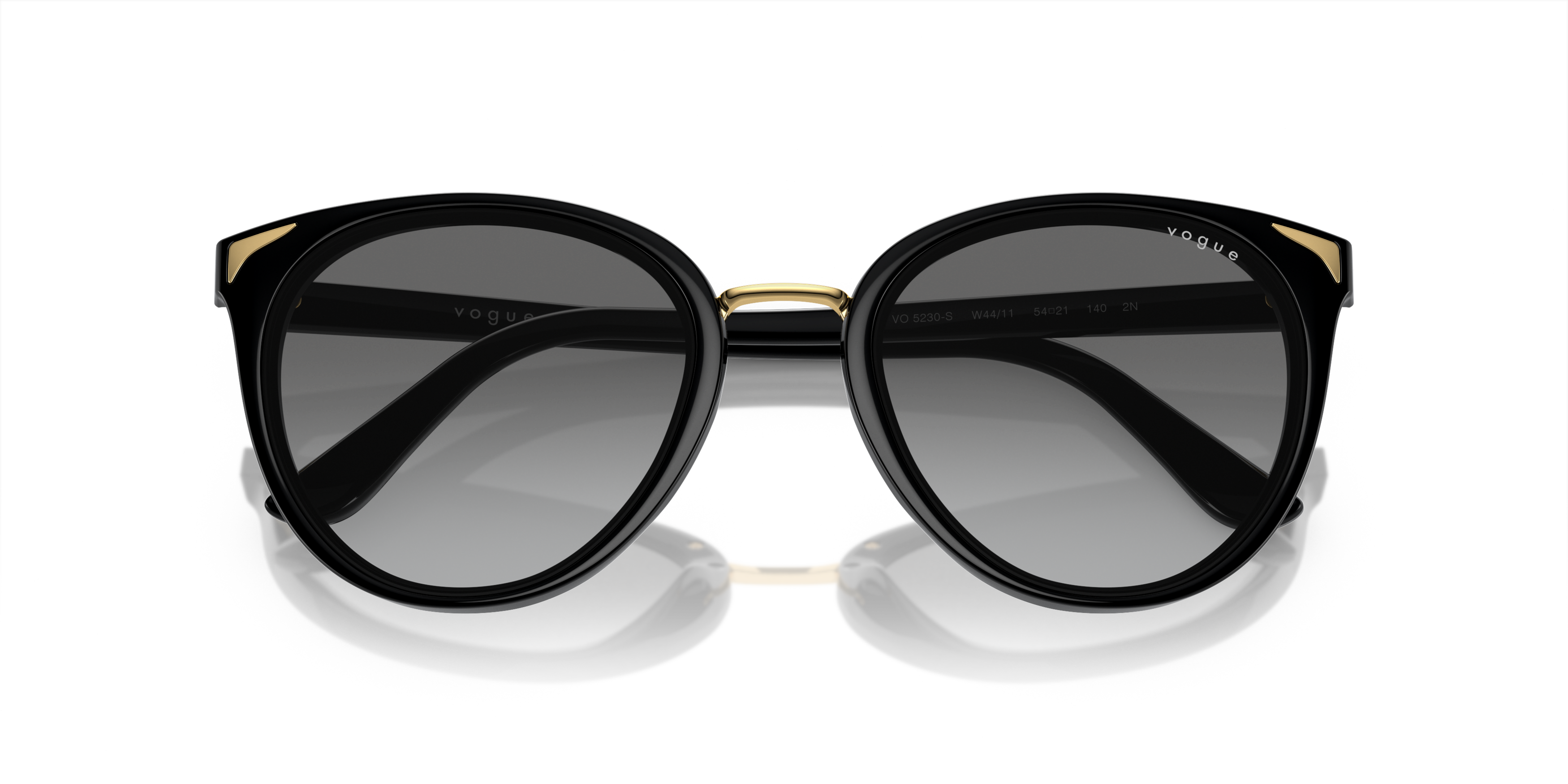 Folded Vogue VO 5230S (W44/11) Sunglasses Grey / Black