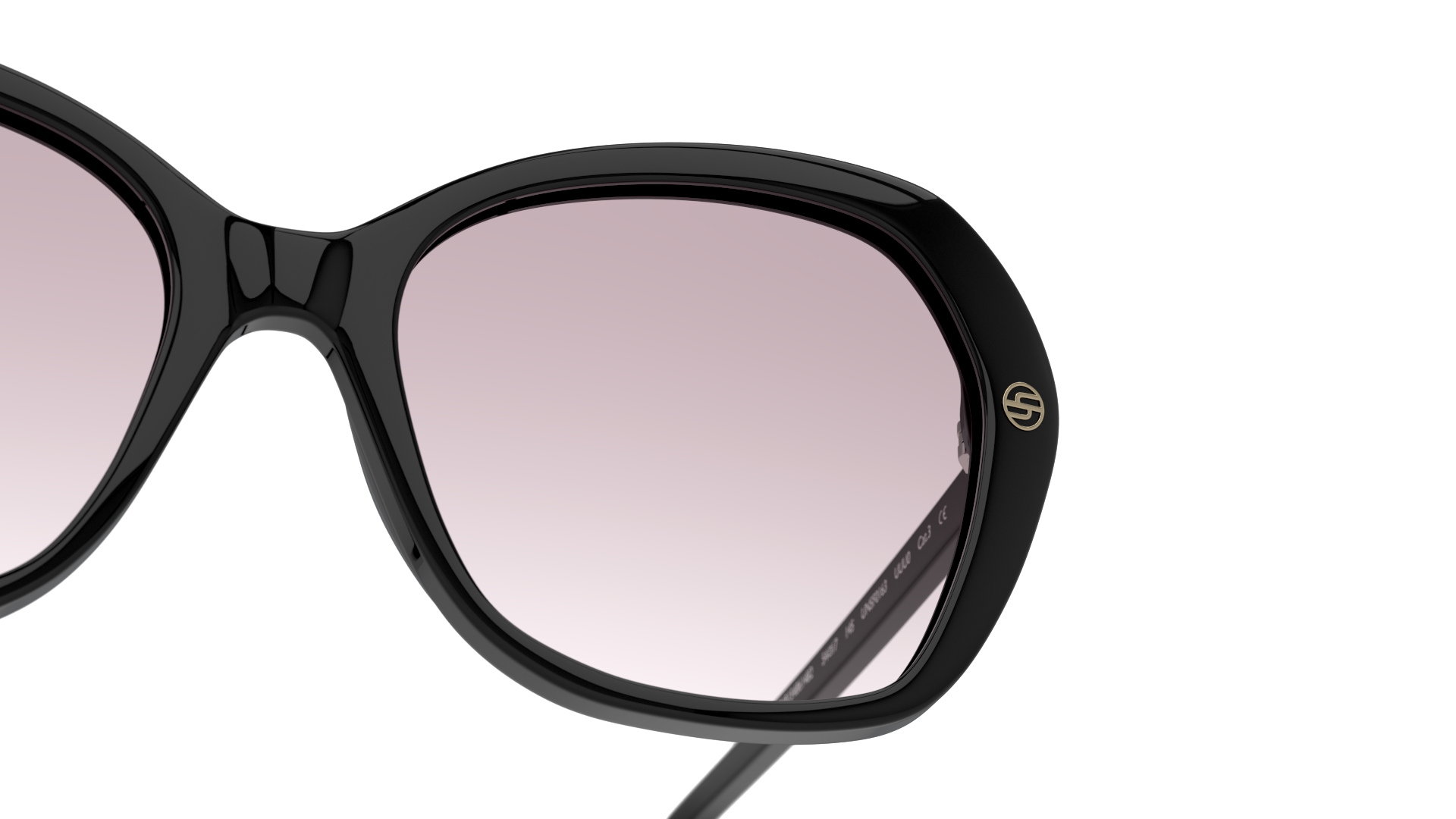 Detail01 Unofficial UNSF0163 (BBG0) Sunglasses Grey / Black