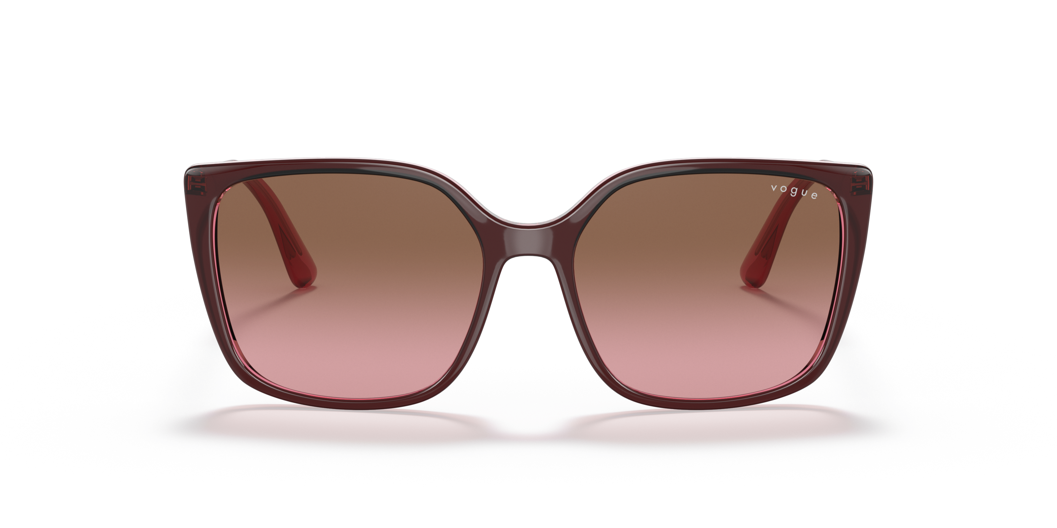 Front Vogue VO 5353S (287314) Sunglasses Brown / Red