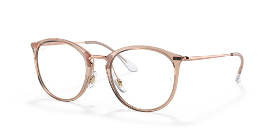 Ray-Ban RX 7140 Glasses Transparent / Gold