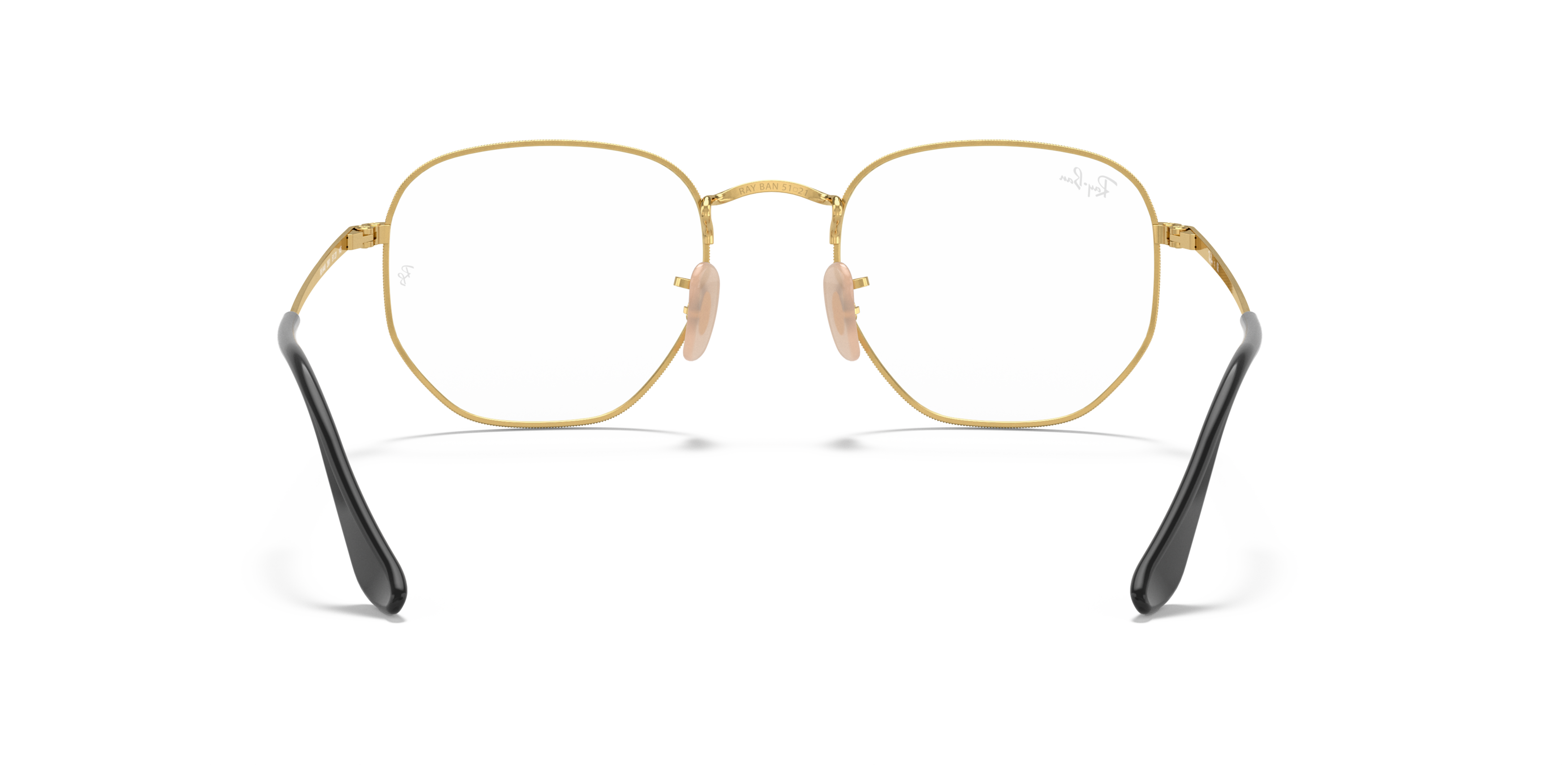 Detail02 Ray-Ban RX 6448 (2991) Glasses Transparent / Black