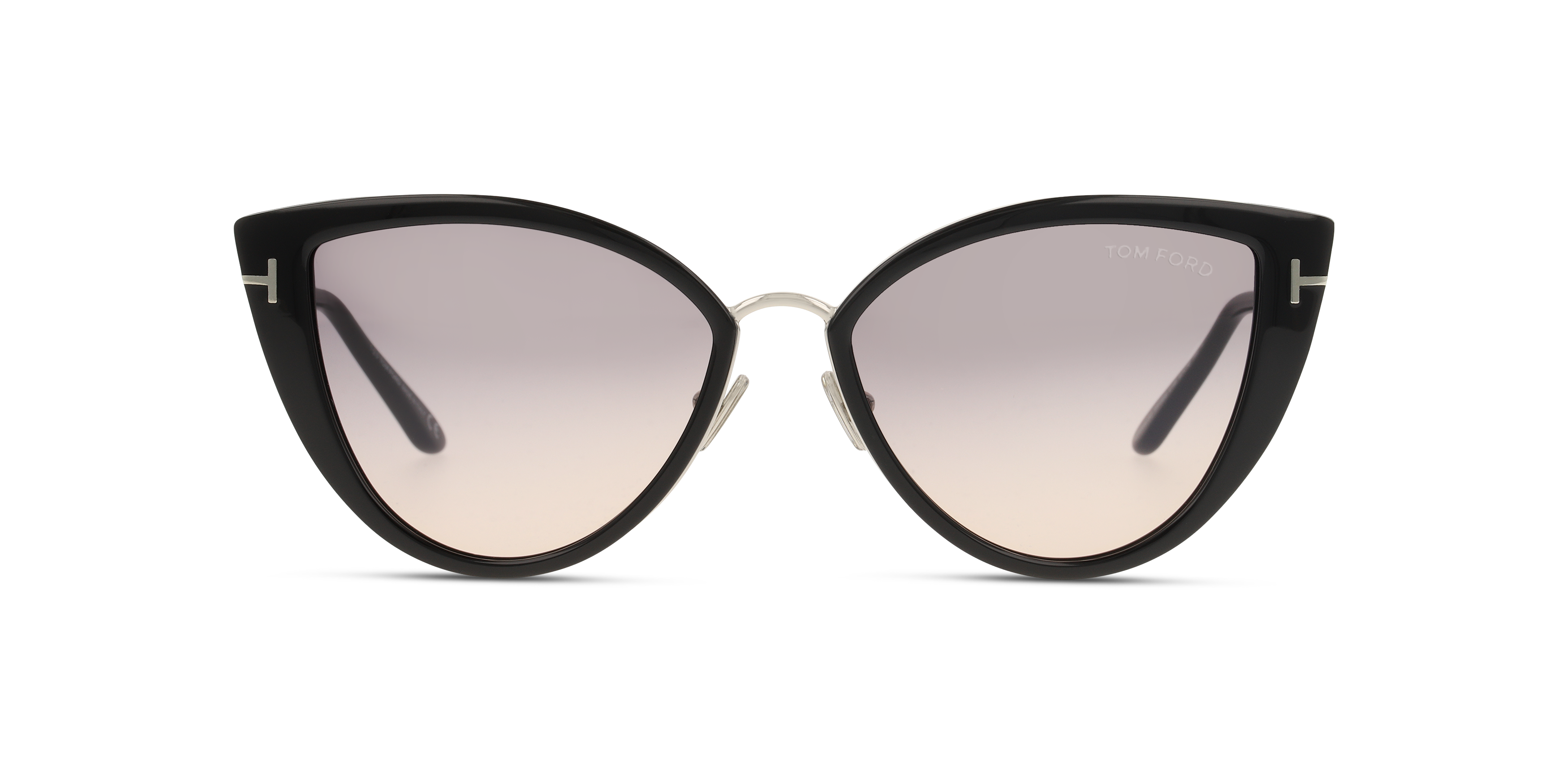 Front Tom Ford Anjelica FT0868 (01B) Sunglasses Grey / Black