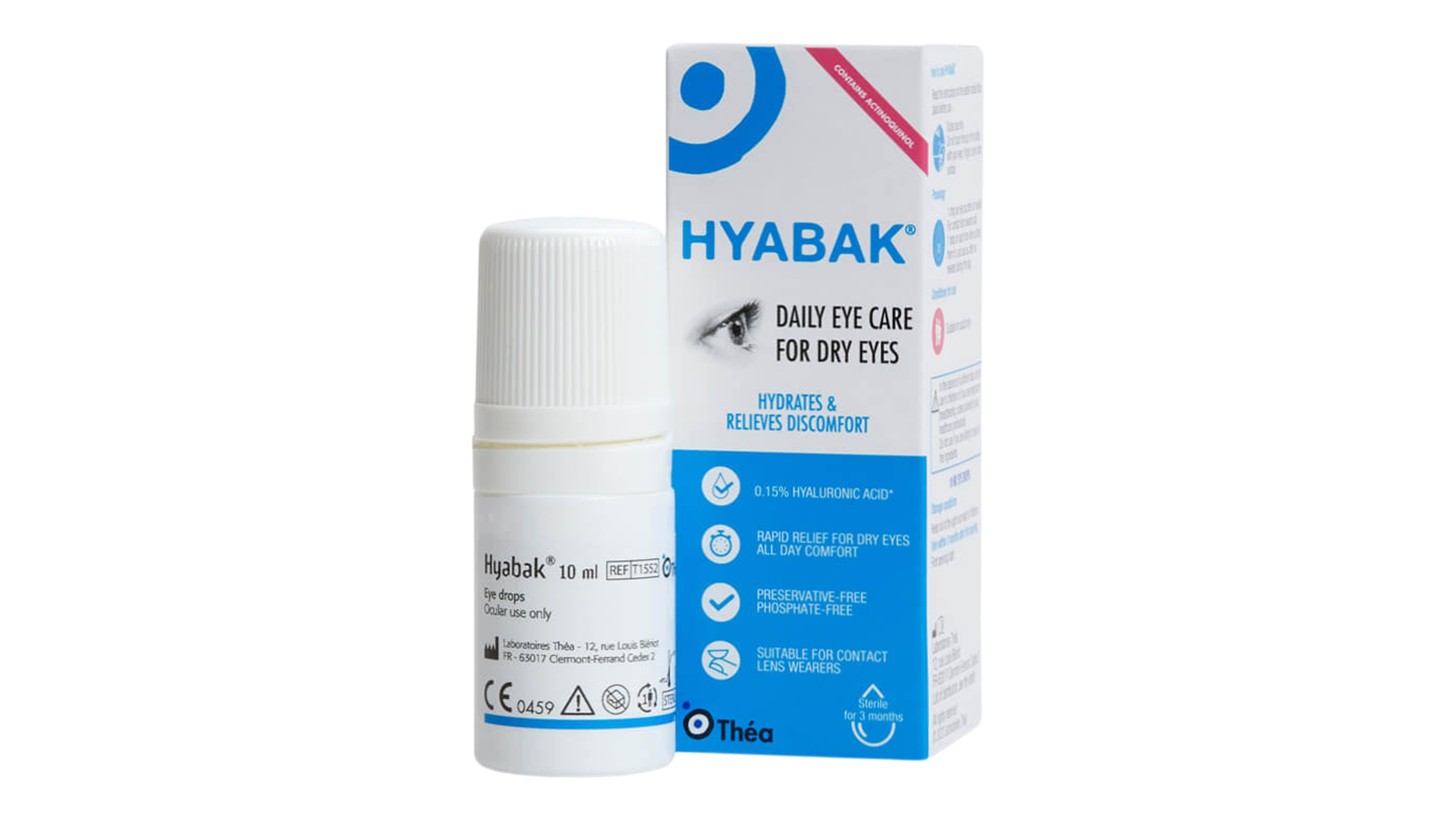Open_Box Hyabak Hyabak Dry Eye Drops Eye Drops 1 x 10ml