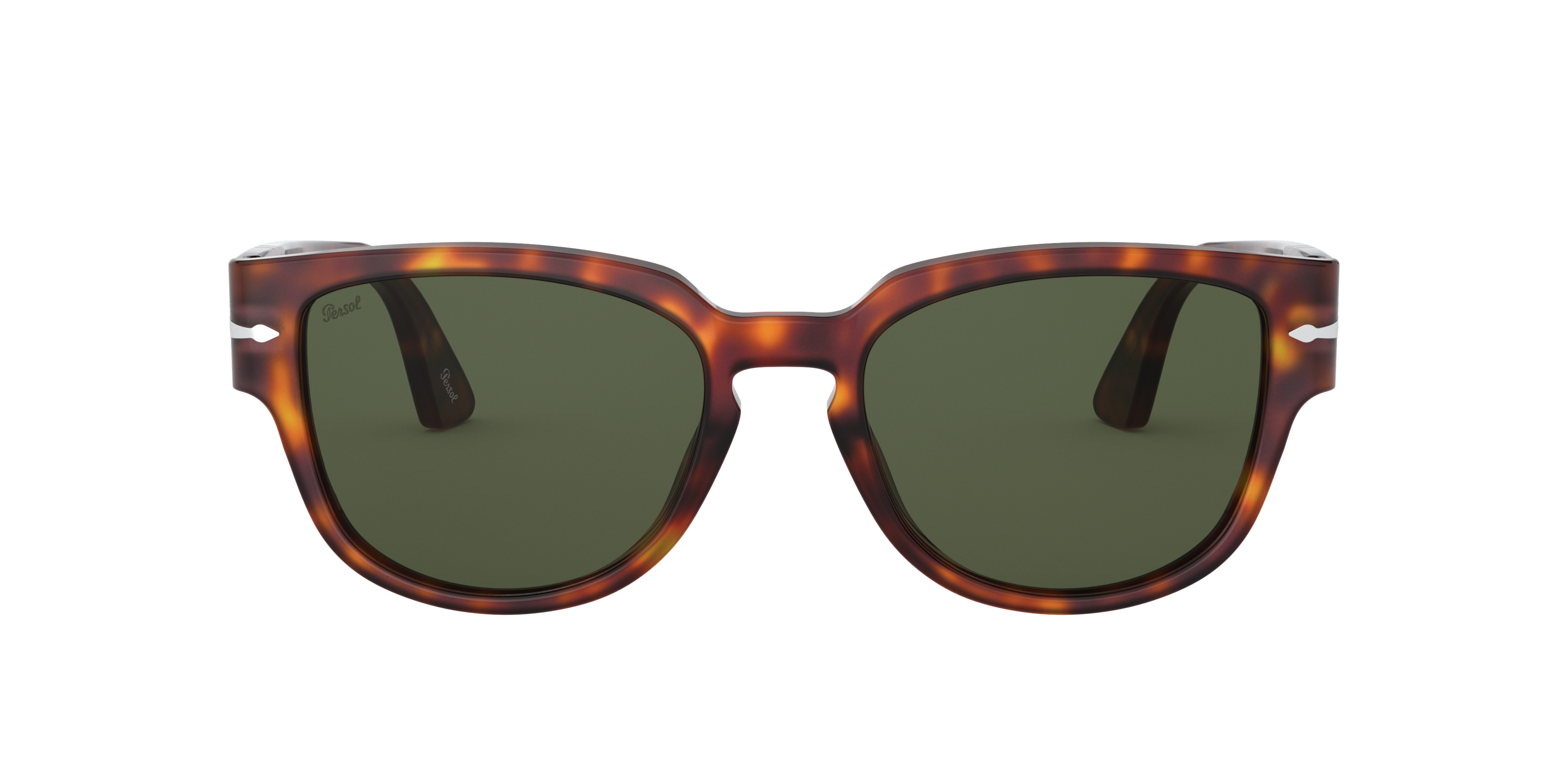 Front Persol PO 3231S Sunglasses Green / Tortoise Shell
