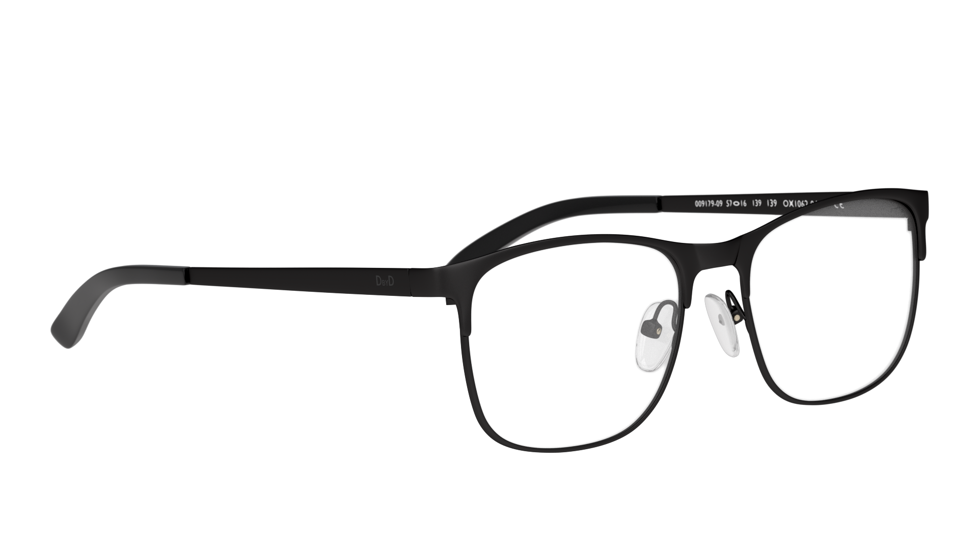 Angle_Right01 DbyD Essentials DB OM0001 Glasses Transparent / Black