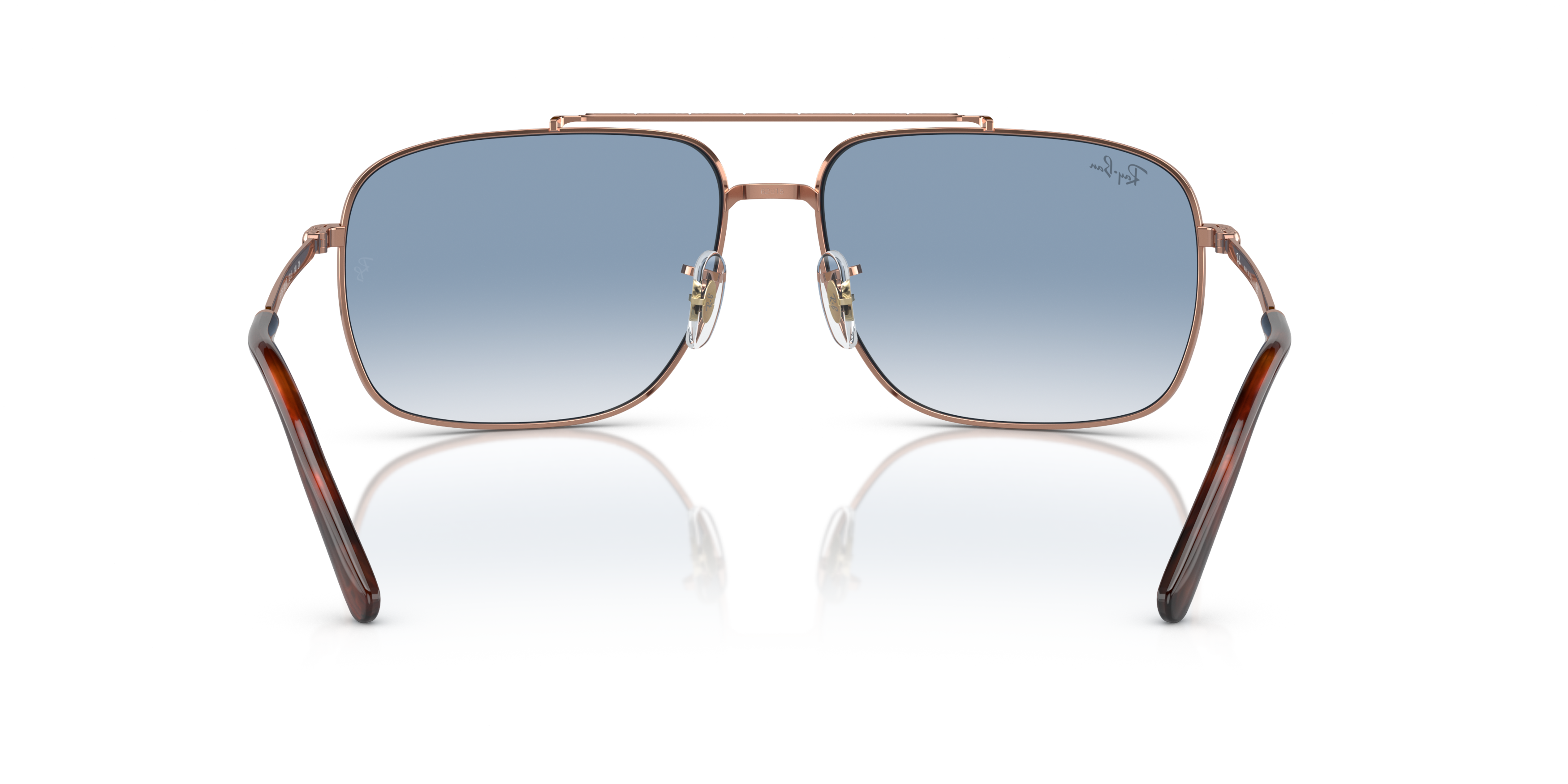 Detail02 Ray-Ban RB3796 92023F Azul / Rose gold