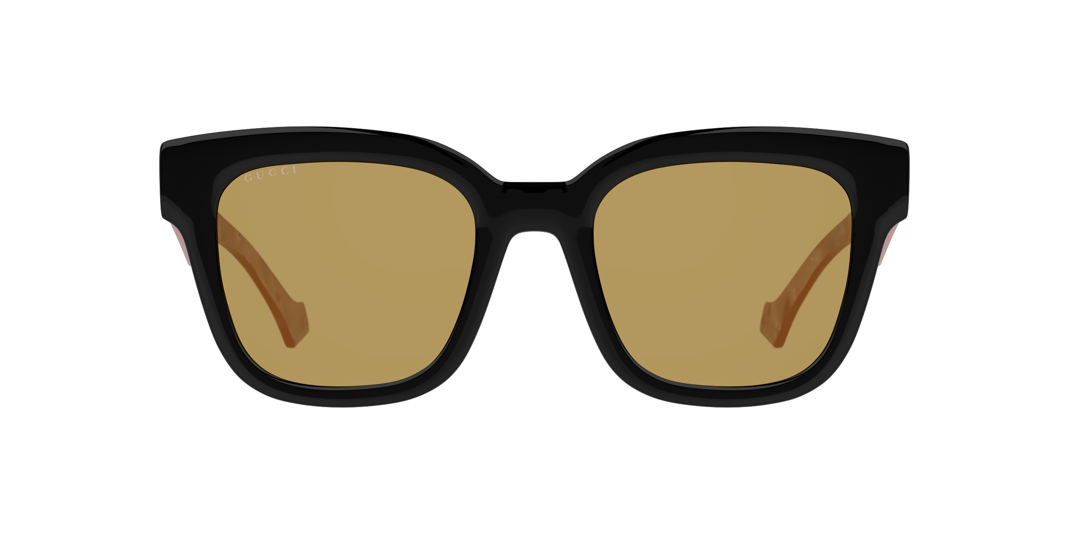 Front Gucci GG 0998S (005) Sunglasses Brown / Gold
