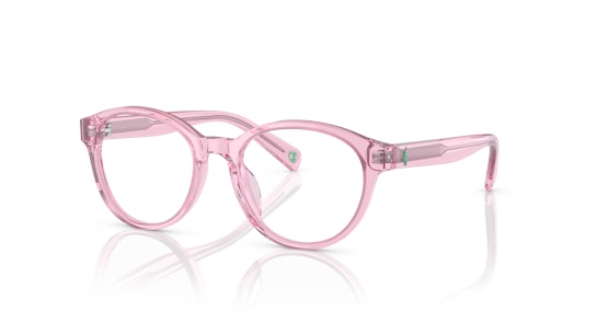 Polo Ralph Lauren PP 8546U (6098) Children's Glasses Transparent / Transparent, Pink