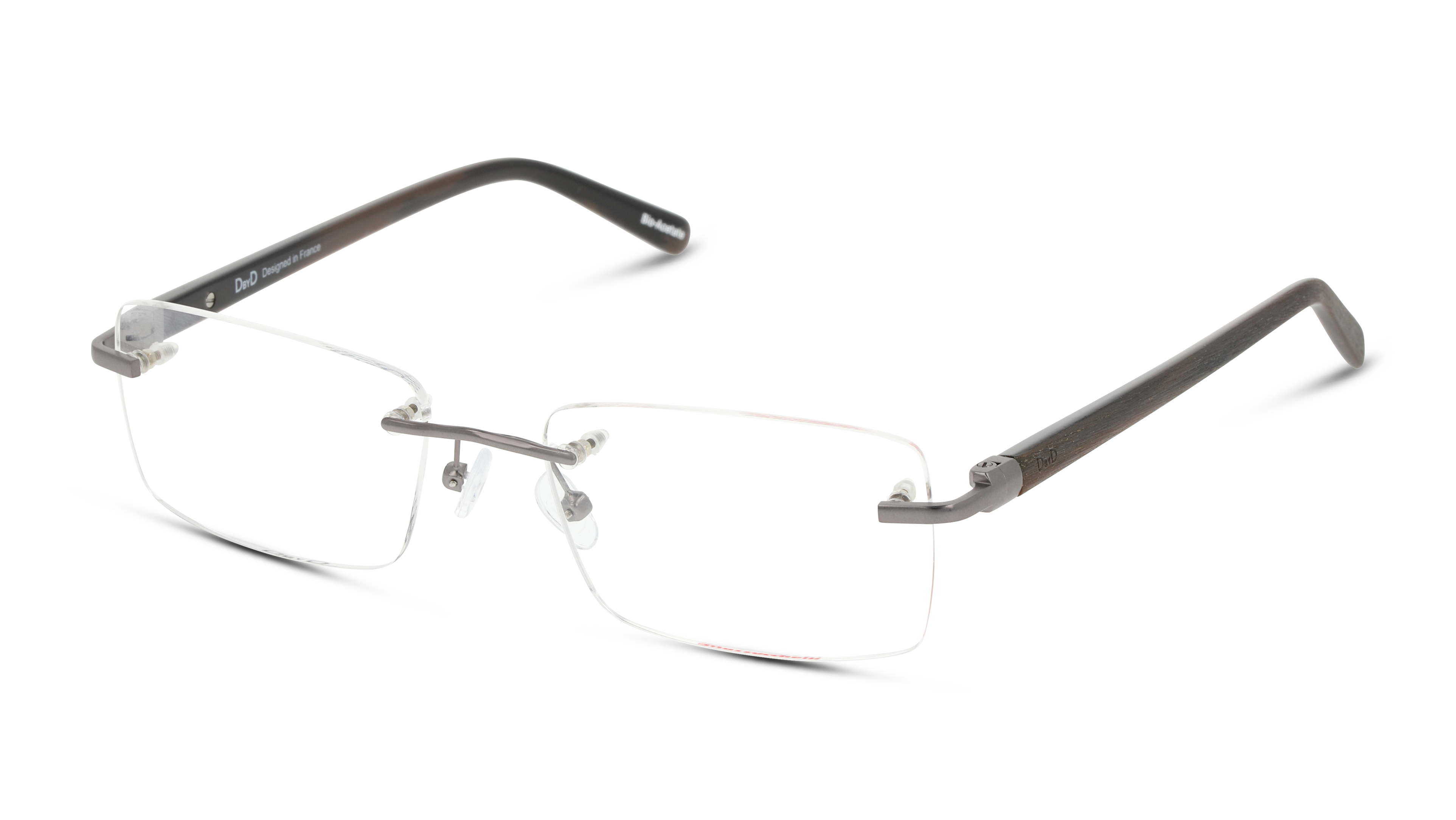 Angle_Left01 DbyD DB OM5082 (GN00) Glasses Transparent / Grey