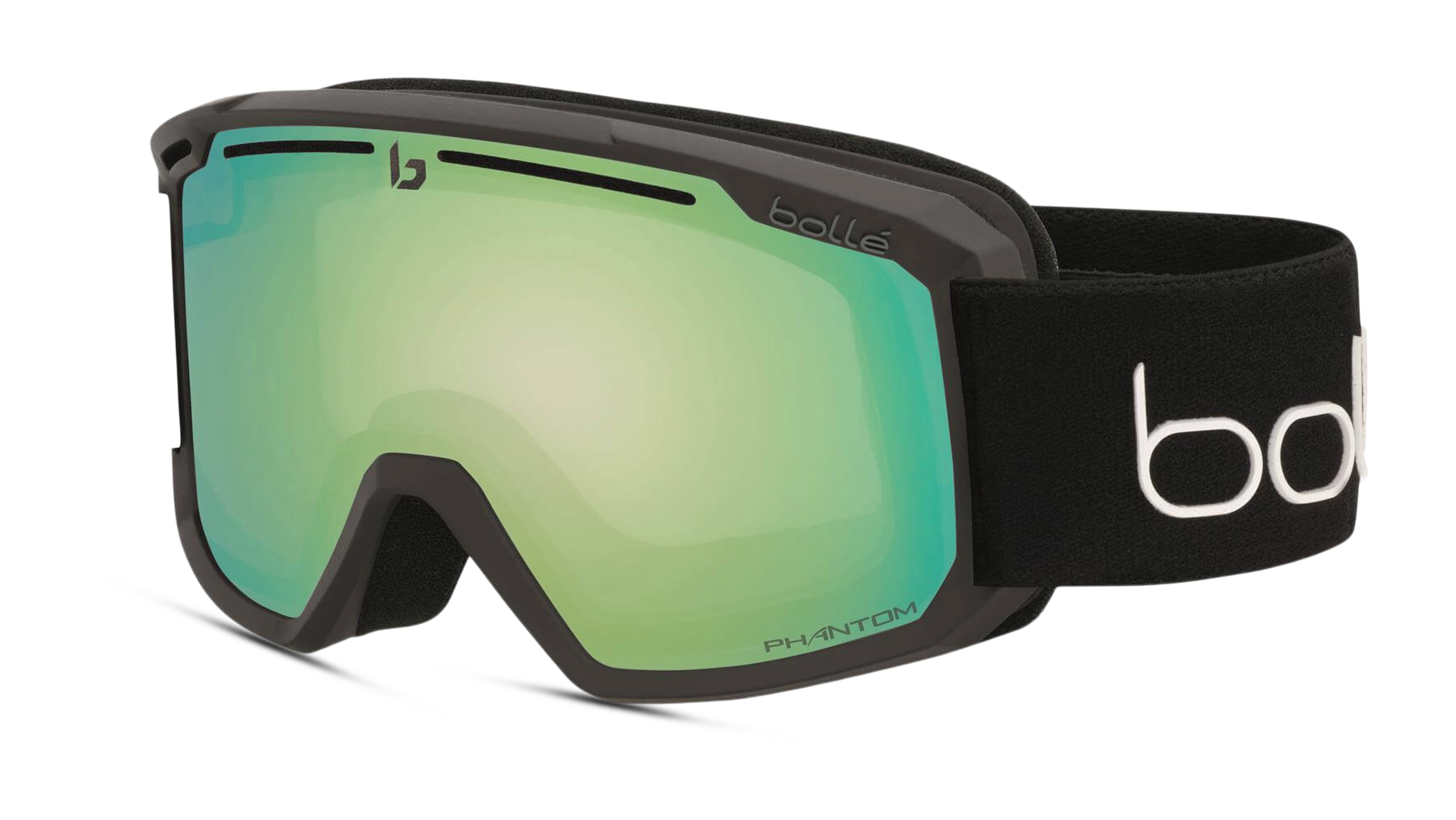 Angle_Left01 Bolle Maddox (21981) Snow Goggles Green / Black