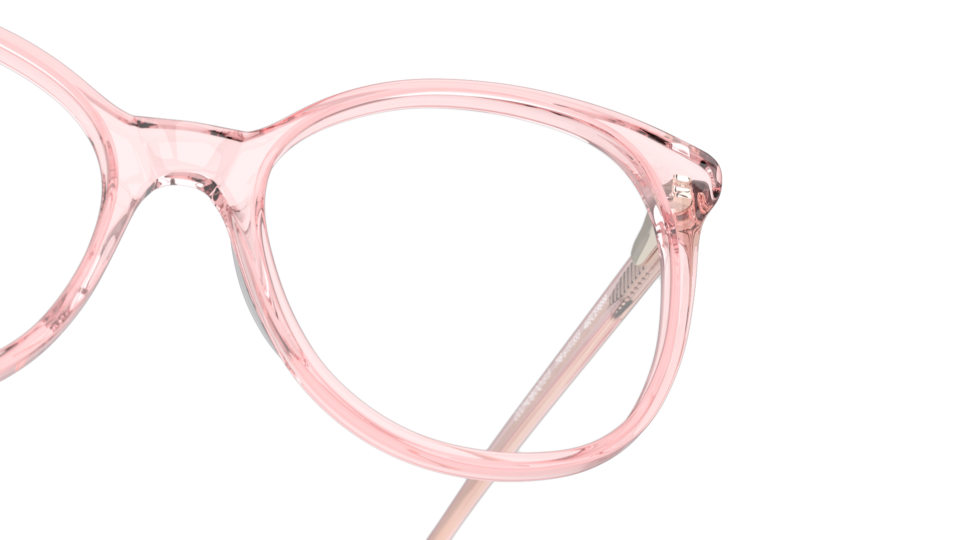 Detail01 Unofficial UNOF0002 Glasses Transparent / Pink