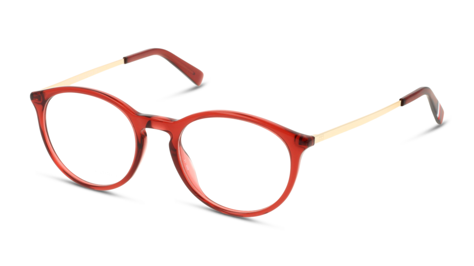Angle_Left01 Tommy Hilfiger TH 1613 (C9A) Glasses Transparent / Red