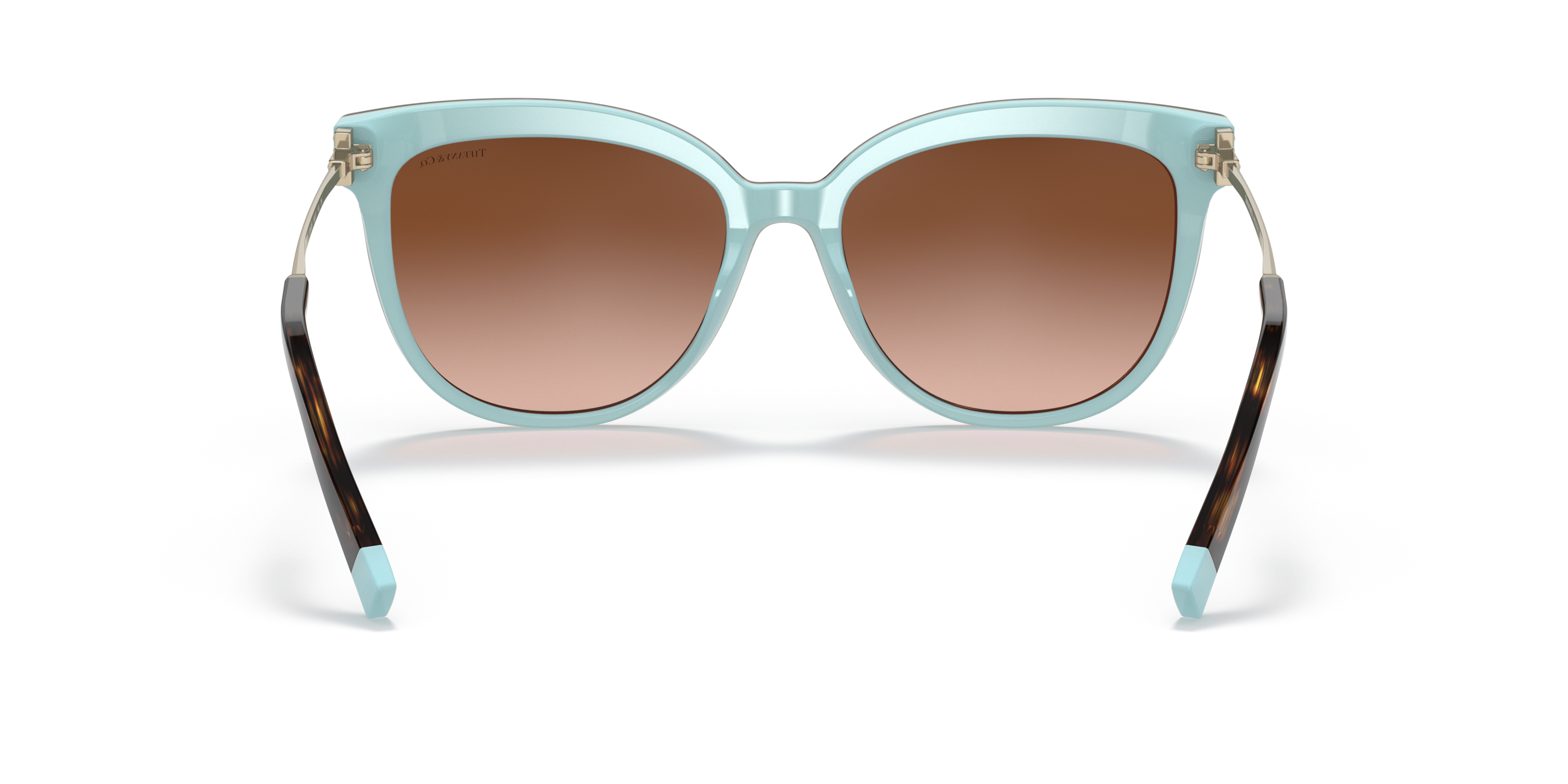 Detail02 Tiffany & Co TF 4176 (81343B) Sunglasses Brown / Havana