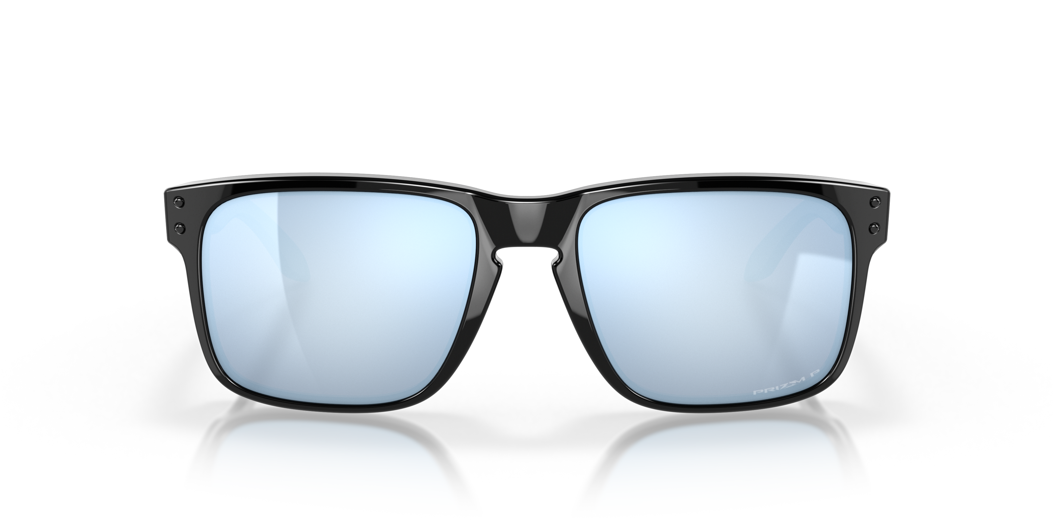 Front Oakley Holbrook OO 9102 Sunglasses Blue / Black