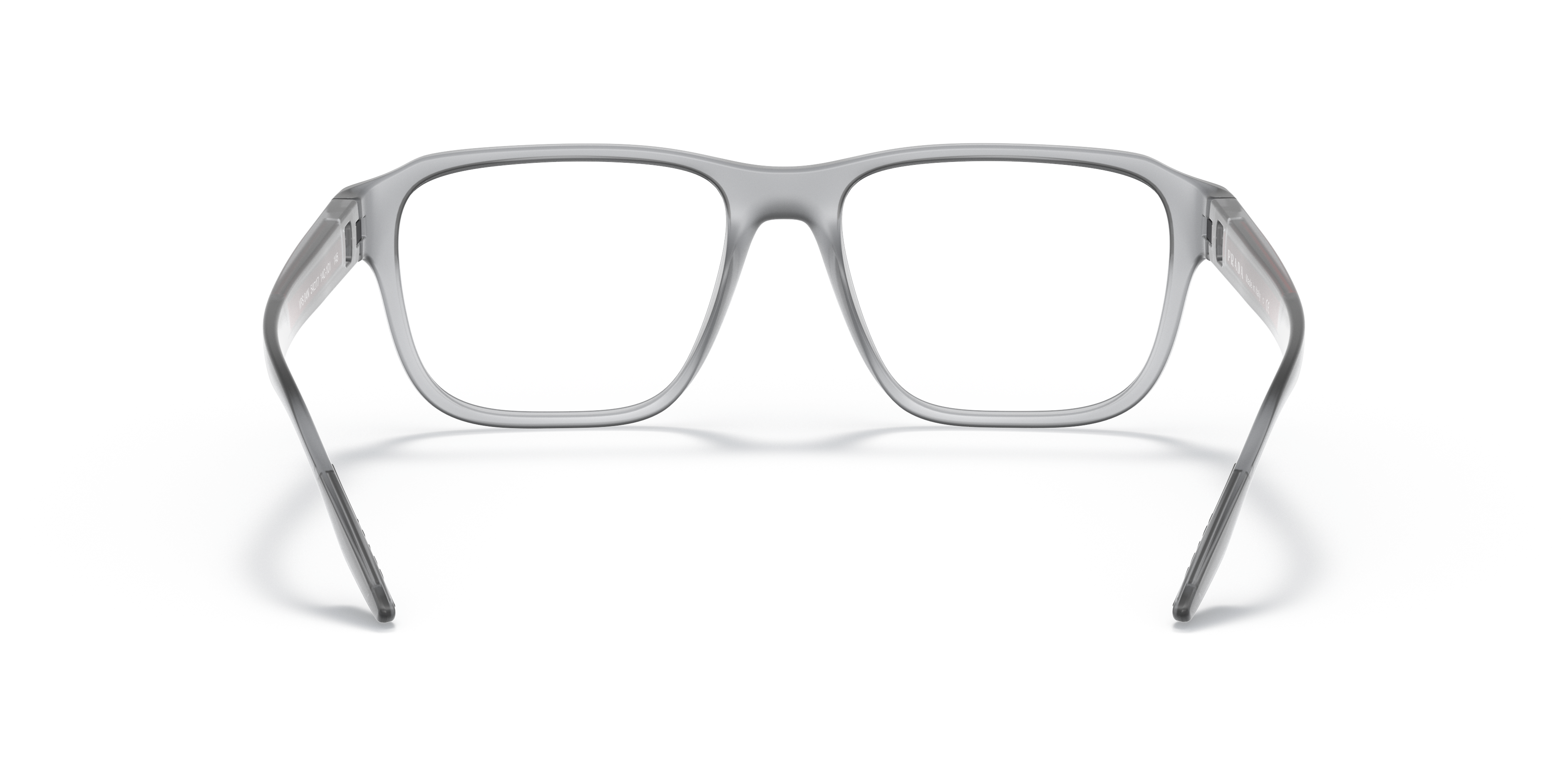 Detail02 Prada Linea Rossa PS 04NV Glasses Transparent / Grey