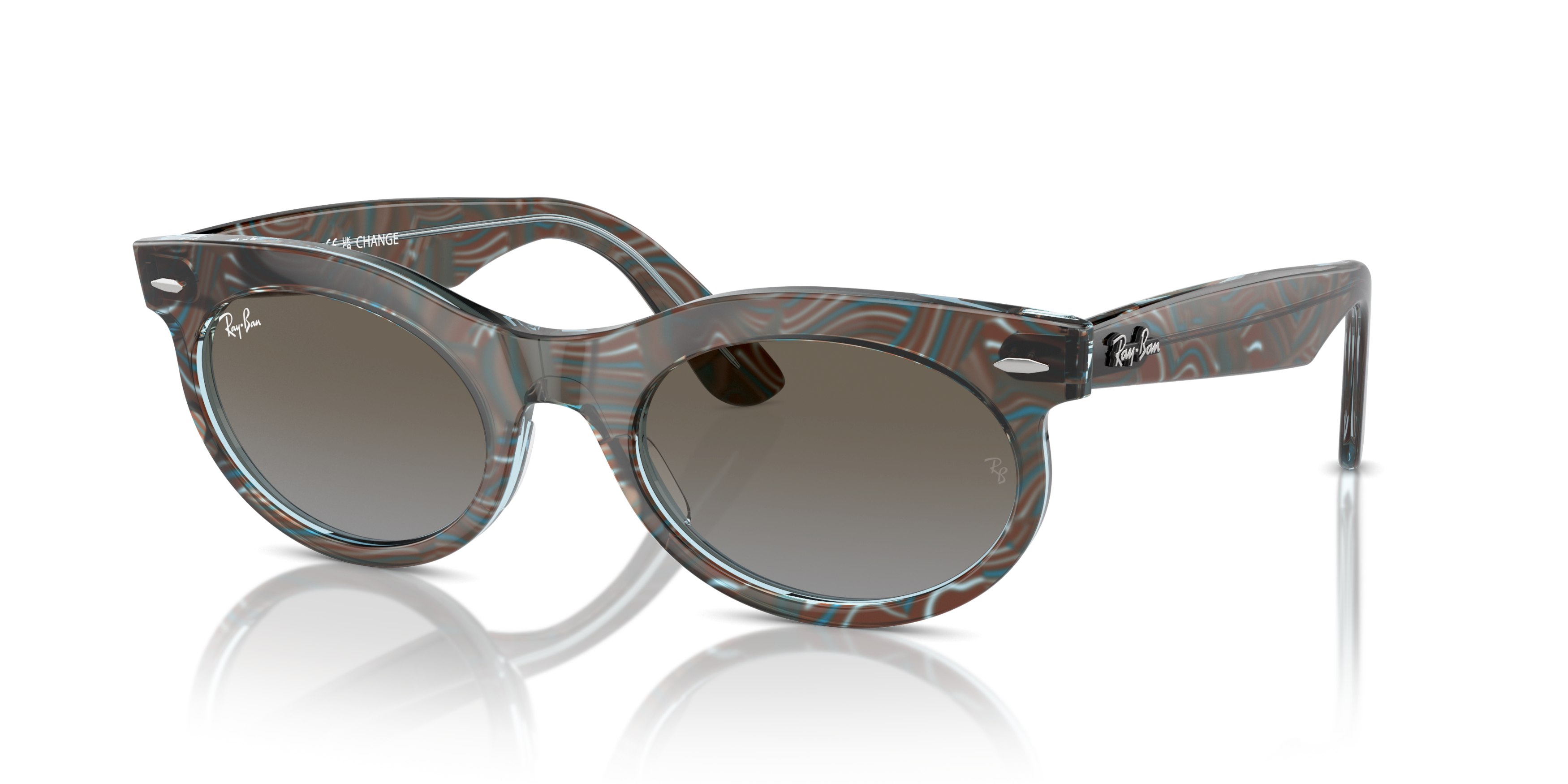 [products.image.detail05] Ray-Ban Wayfarer Oval Change RB2242 138596 Solglasögon