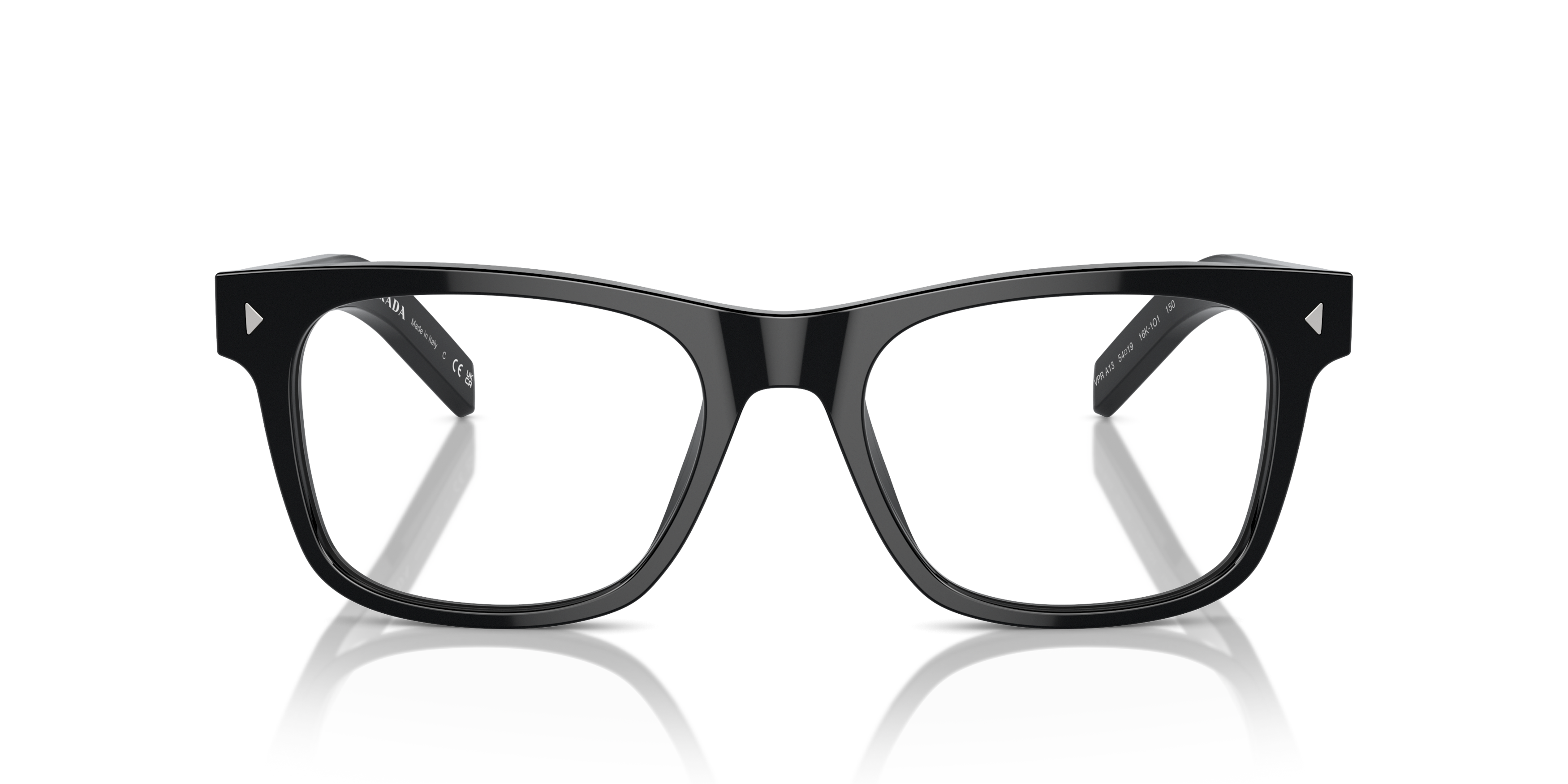 Front Prada PR A13V Glasses Transparent / Brown