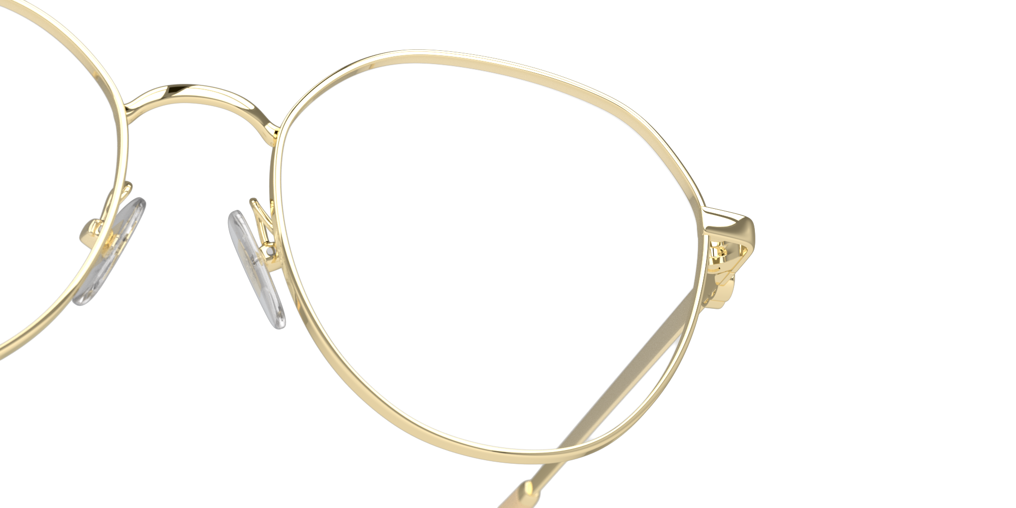 Detail01 Gucci GG 1145 (003) Glasses Transparent / Gold