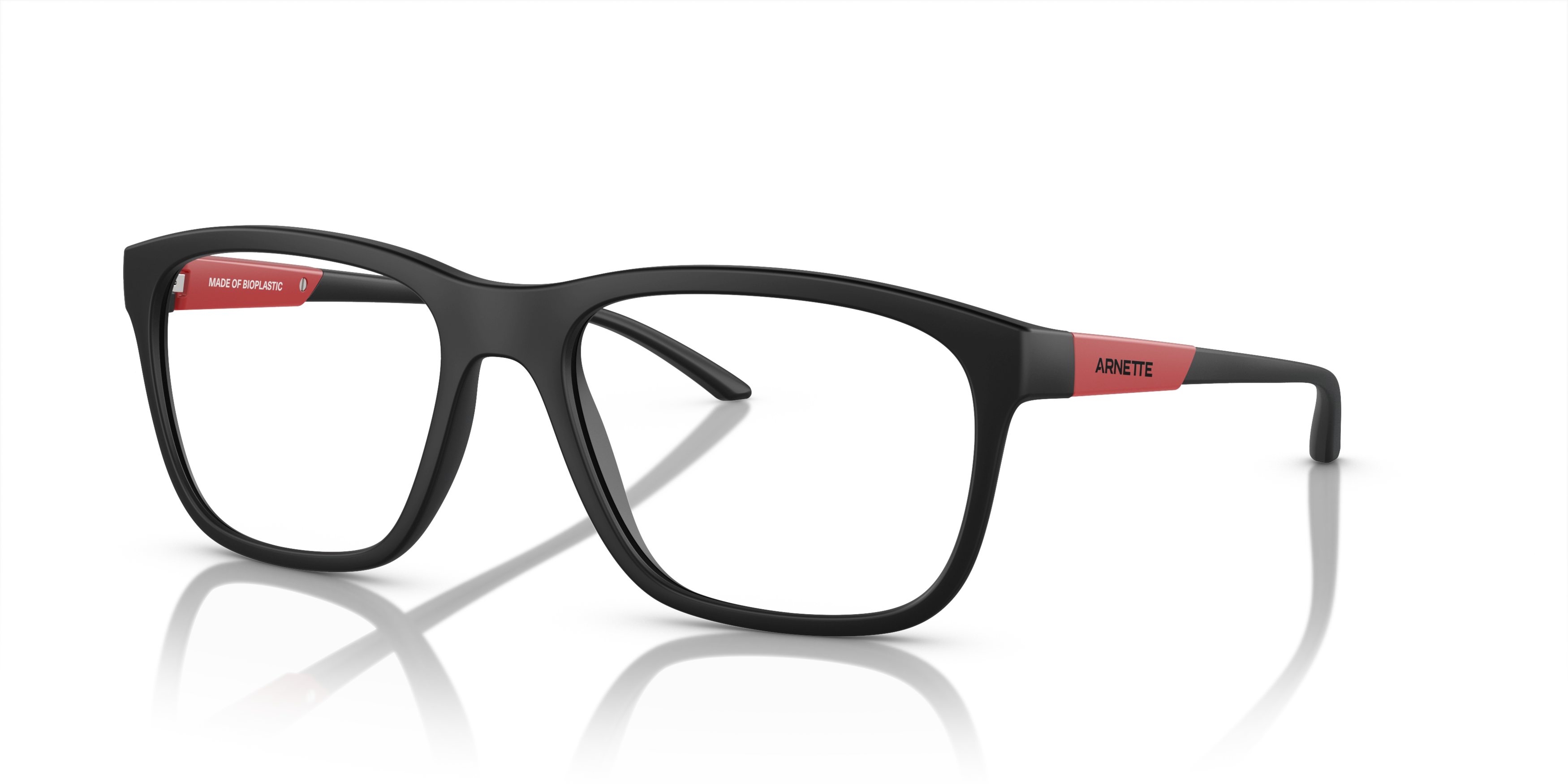 Angle_Left01 Arnette AN7239 (2758) Glasses Transparent / Red
