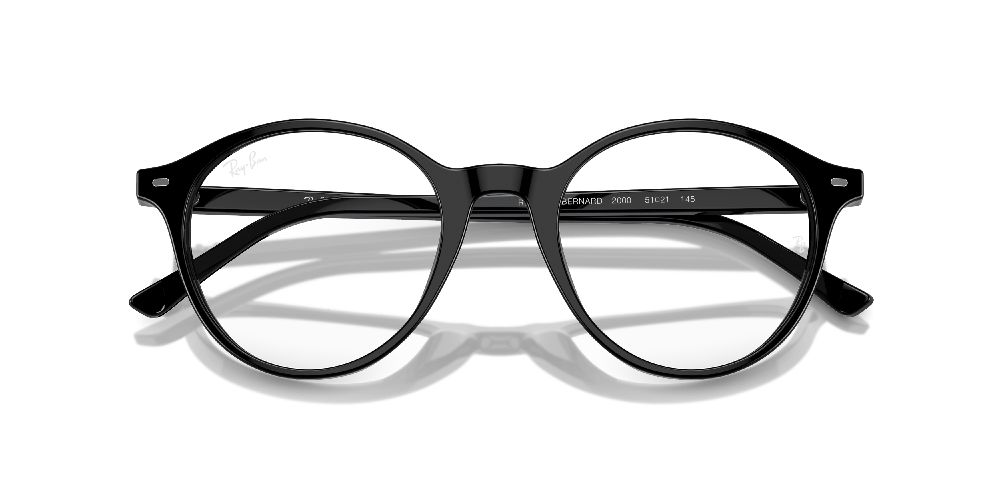Folded Ray-Ban RX 5430 Glasses Transparent / Black