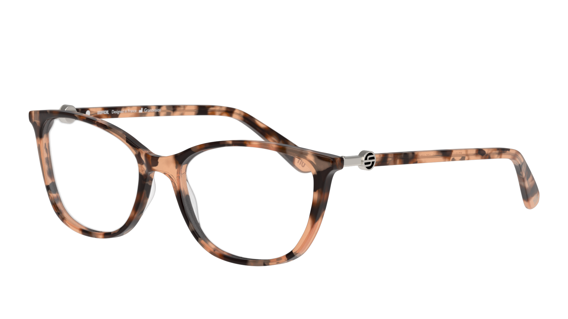 Angle_Left01 Unofficial UNOF0429 (HH00) Glasses Transparent / Tortoise Shell