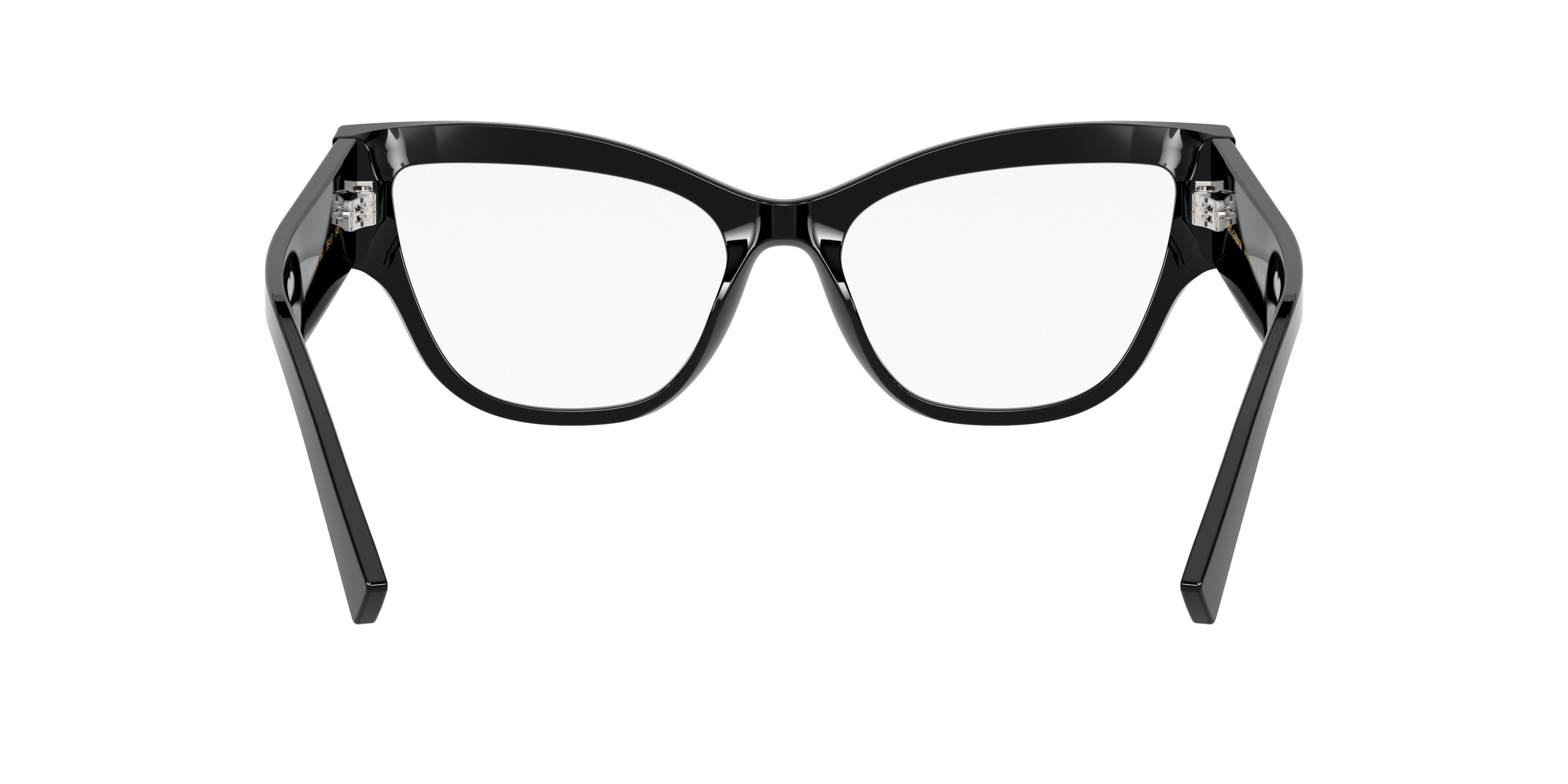 Detail02 Dolce & Gabbana DG 3378 Glasses Transparent / Black
