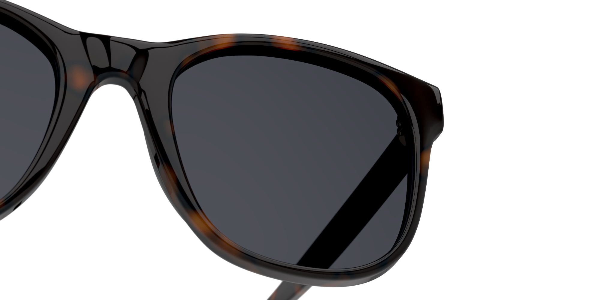 Detail01 DbyD Bio-Acetate DB SU5000 Sunglasses Grey / Tortoise Shell