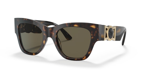 Versace VE 4415U (108/3) Sunglasses Brown / Havana