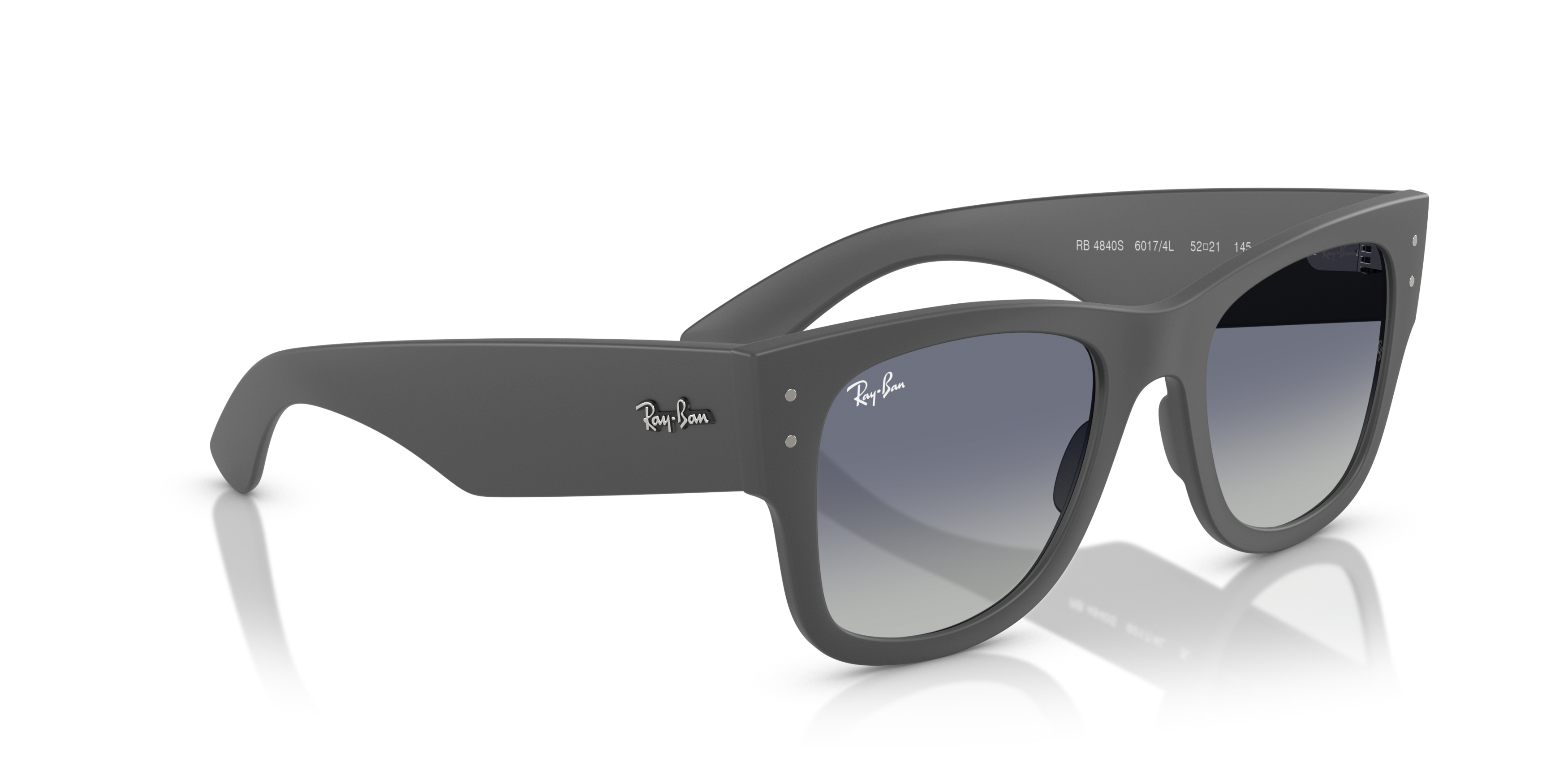 [products.image.angle_right01] Ray-Ban Mega Wayfarer Liteforce RB4840S 002/GR