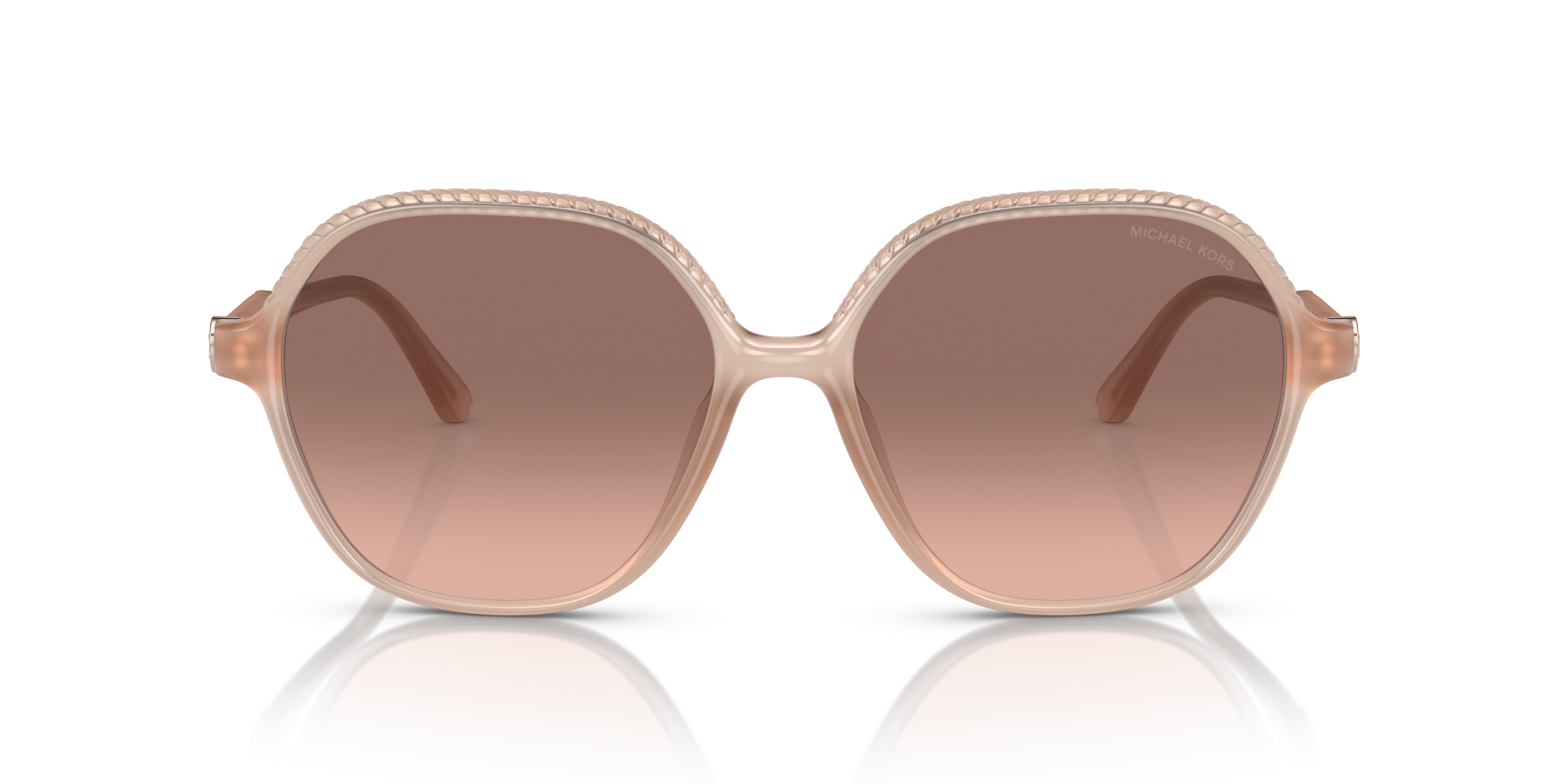 Front Michael Kors MK 2186U (344913) Sunglasses Brown / Pink