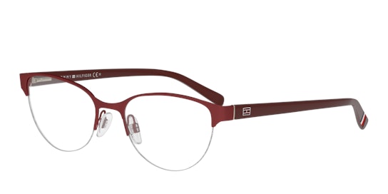 Tommy Hilfiger TH 1761/RE (C9A) Glasses Transparent / Red