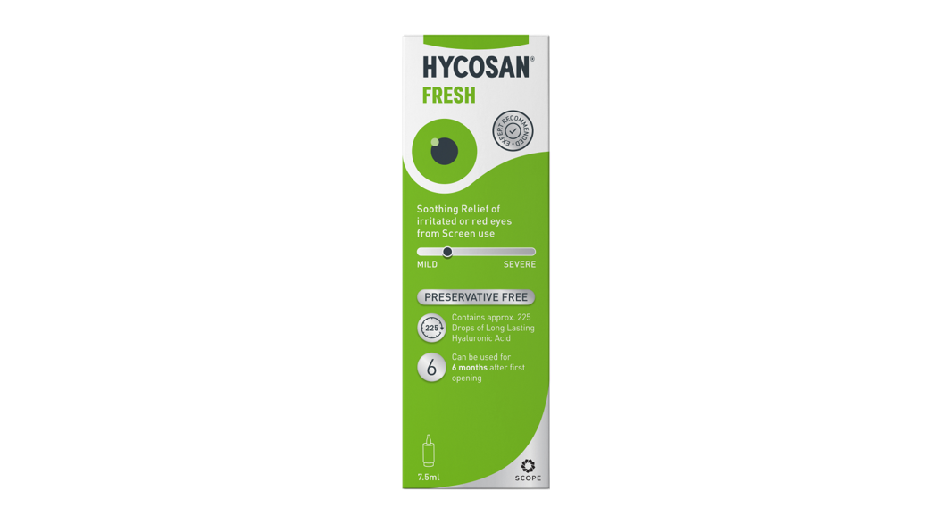 Front Hycosan Hycosan Fresh Preservative Free Eye Drops Eye Drops 1 x 7.5ml