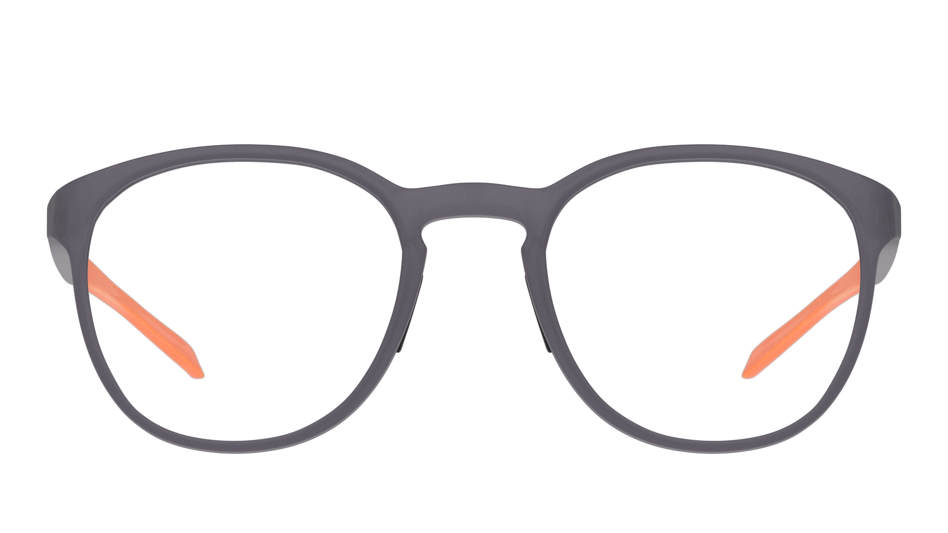 Front Unofficial UNOM0196 (GO00) Glasses Transparent / Grey