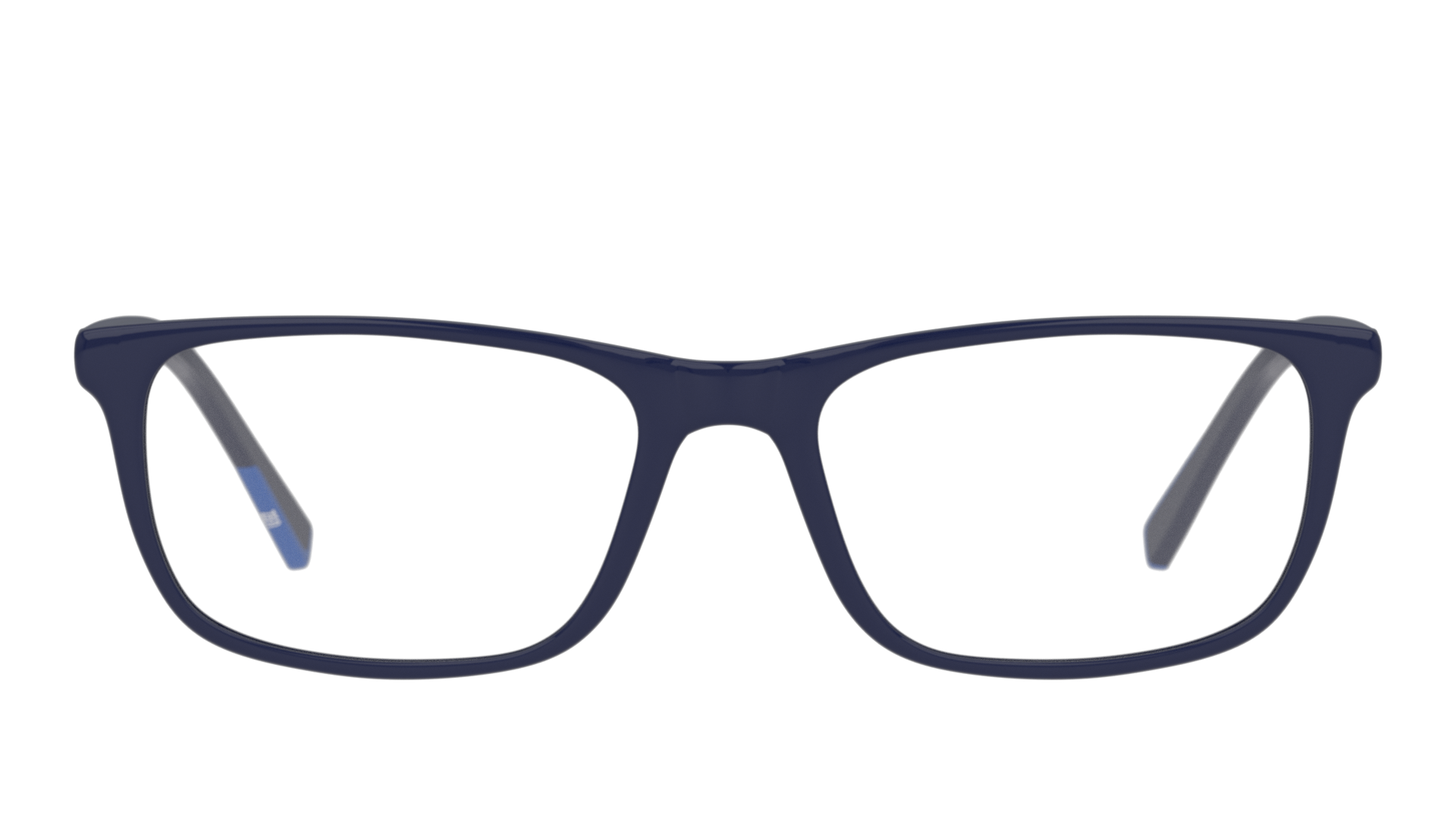 Front Unofficial UNOM0003 (CC00) Glasses Transparent / Navy