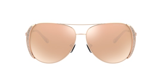 Michael Kors MK 1082 (1108R1) Sunglasses Brown / Gold