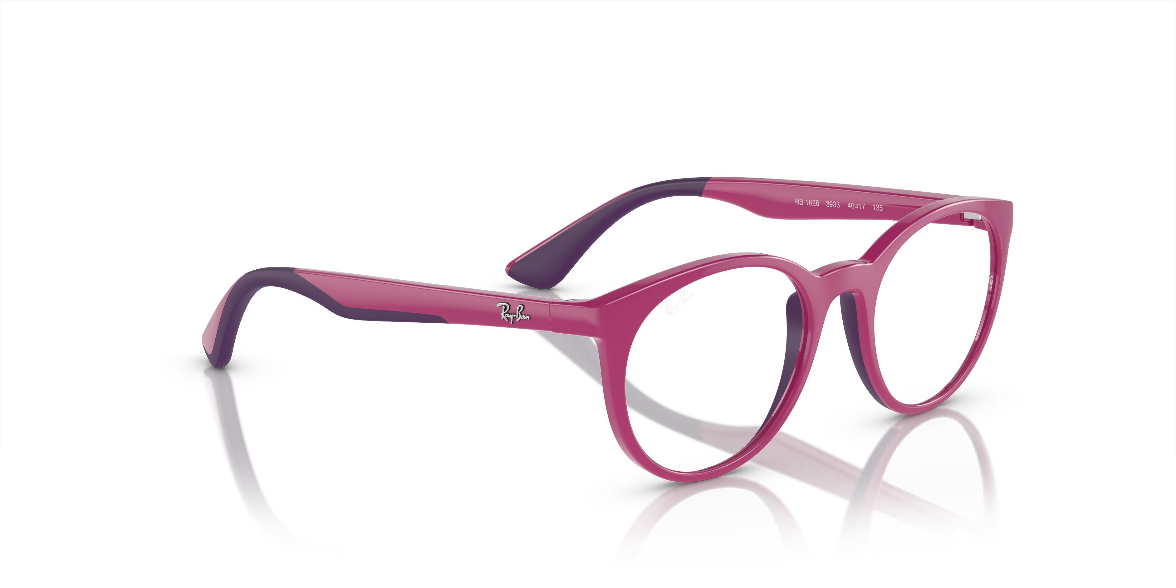Angle_Right01 Ray-Ban RY1628 3933 Roze, Paars