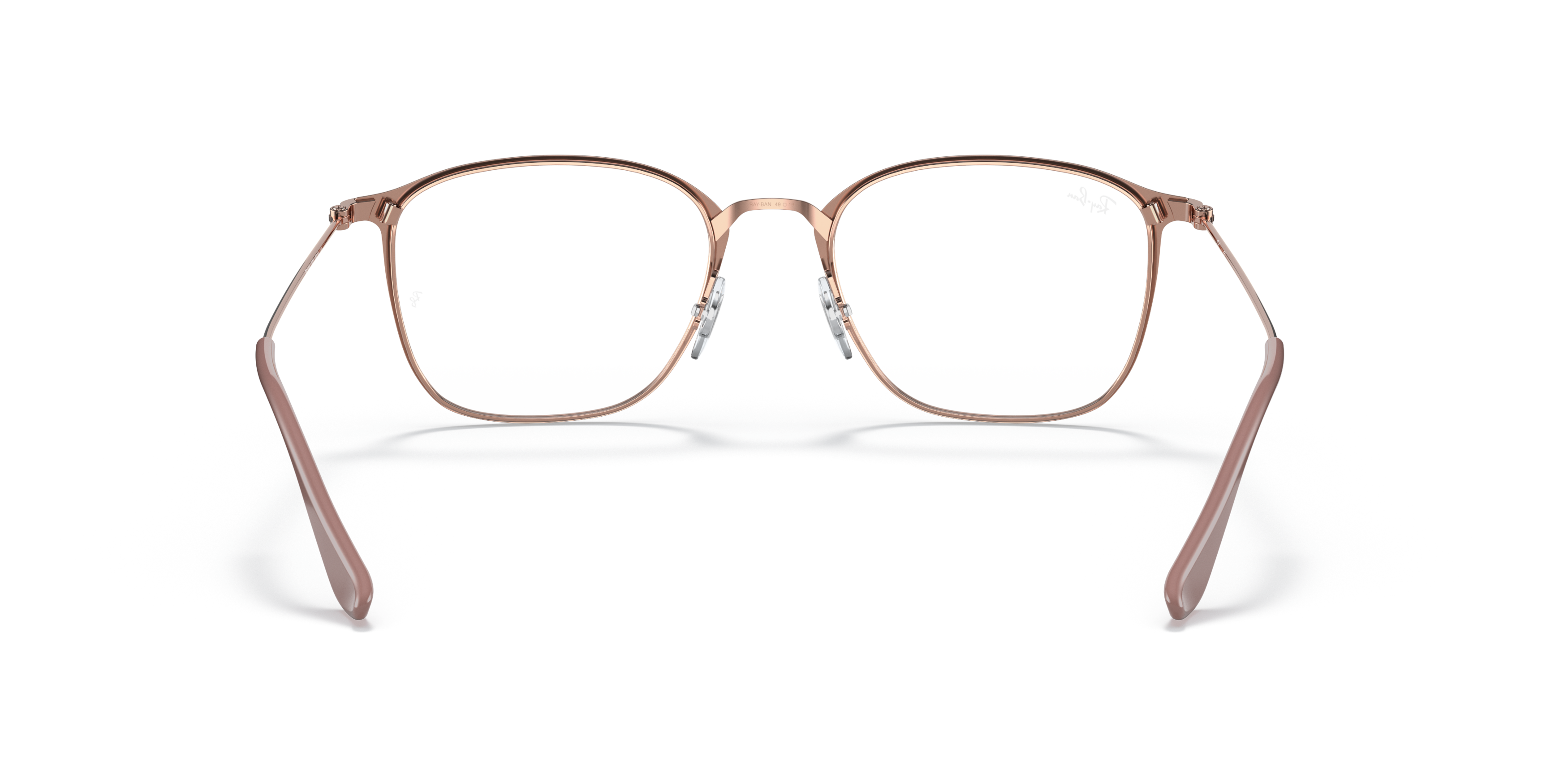 Detail02 Ray-Ban RX 6466 Glasses Transparent / Brown