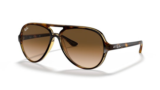 Ray-Ban Cats 5000 RB4125 710/51 Bruin / Bruin