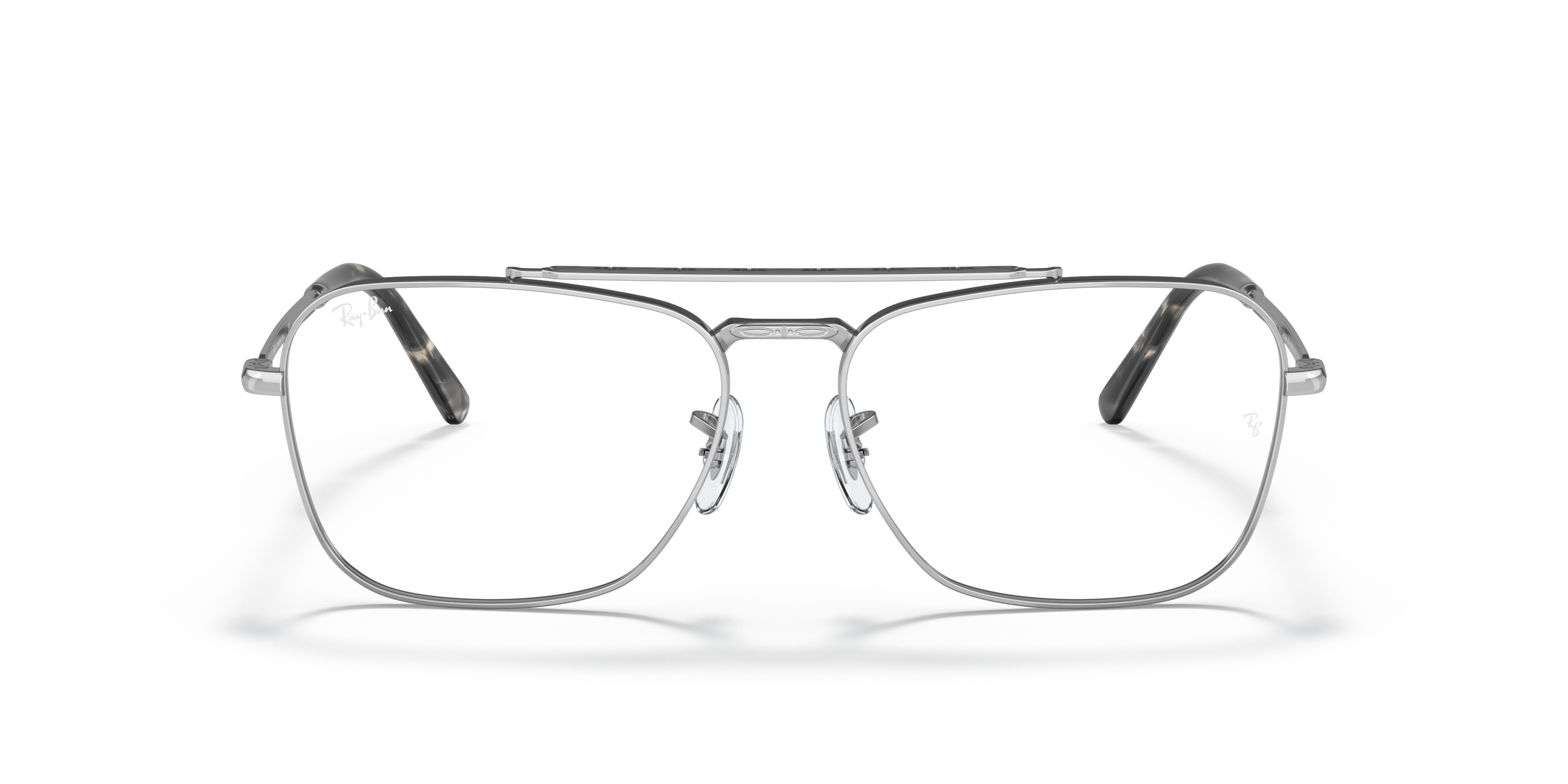 Front Ray-Ban RX 3636V Glasses Transparent / Grey