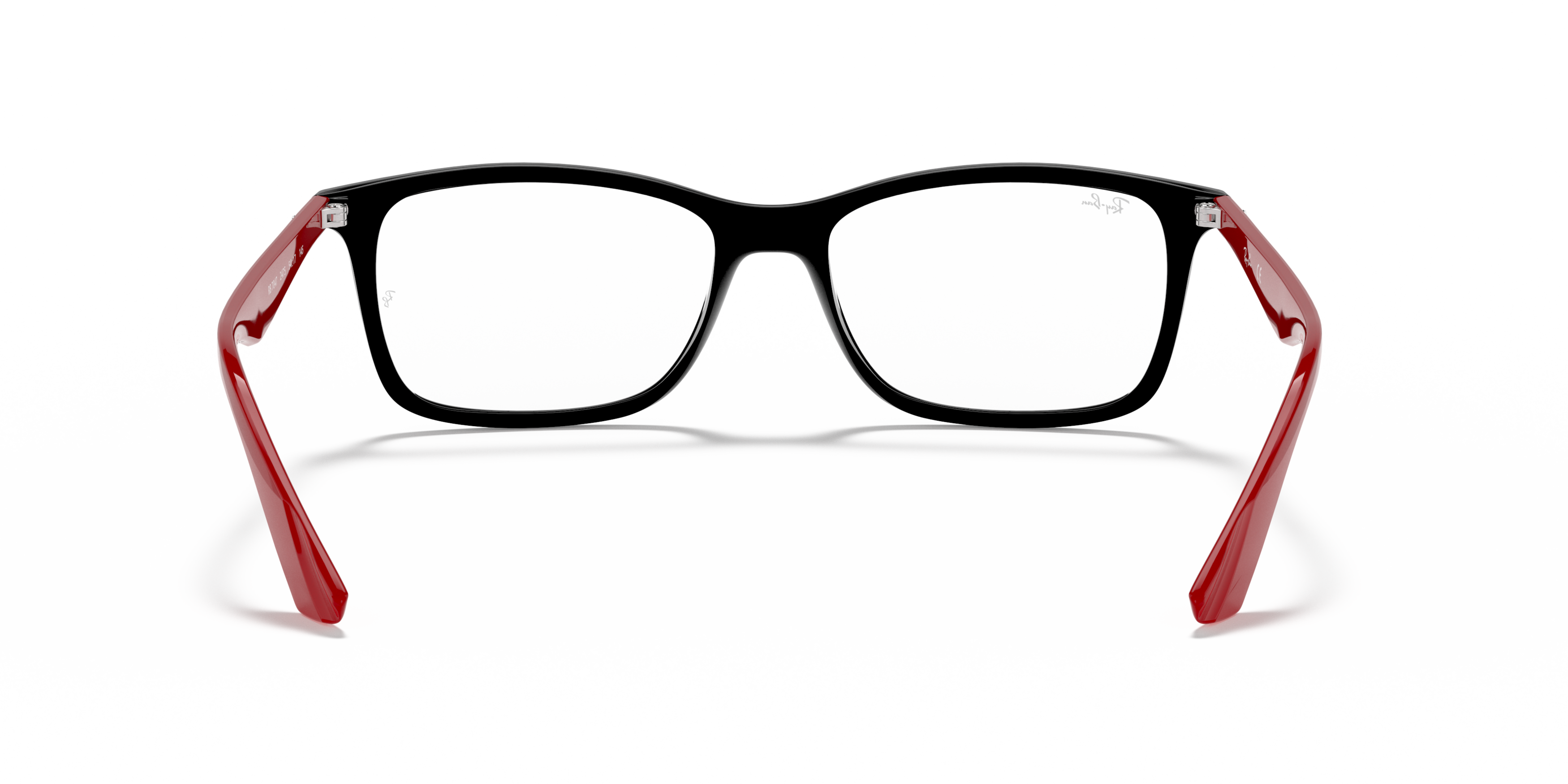 Detail02 Ray-Ban RX 7047 Glasses Transparent / White