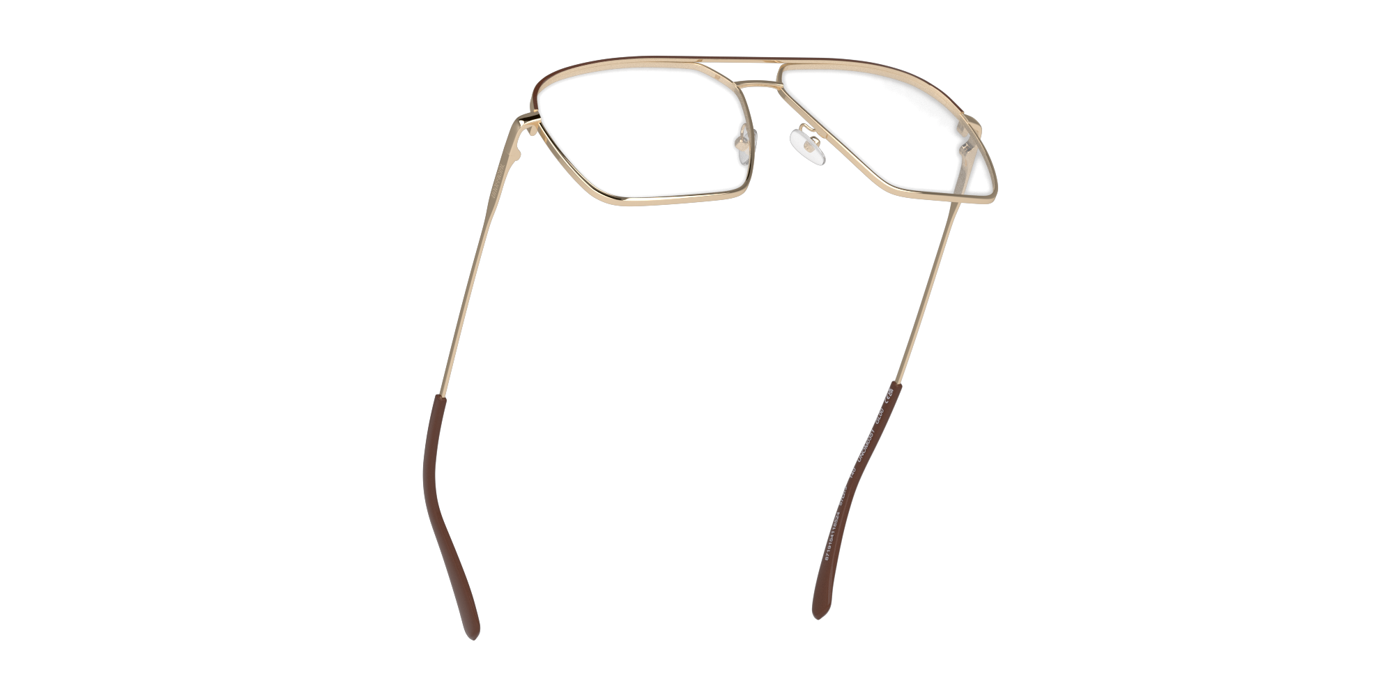 Bottom_Up Unofficial UNOM0351 Glasses Transparent / Gold