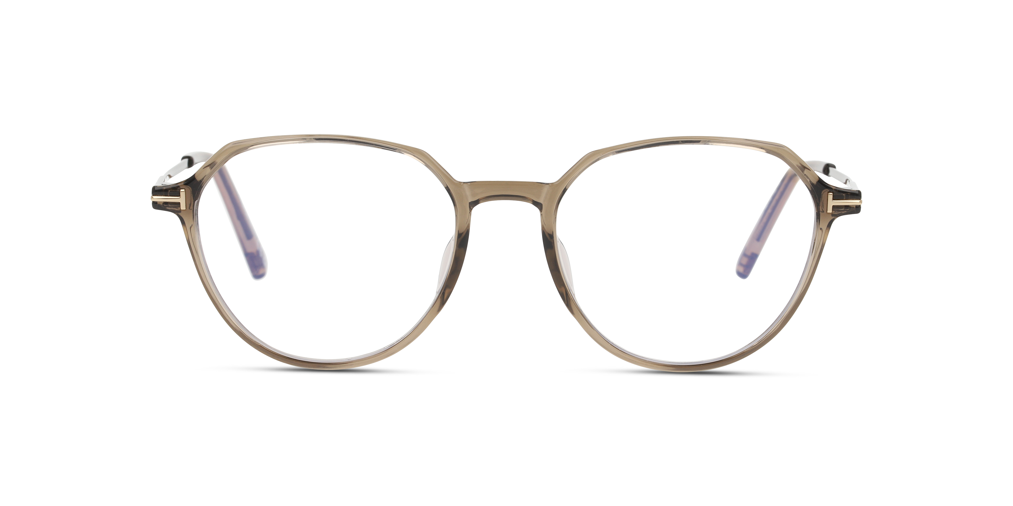 Front TOM FORD FT5875-B 45 Marron