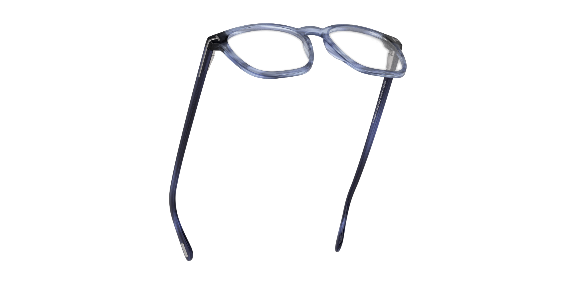 Bottom_Up Tom Ford FT5868-B Glasses Transparent / Transparent, Blue