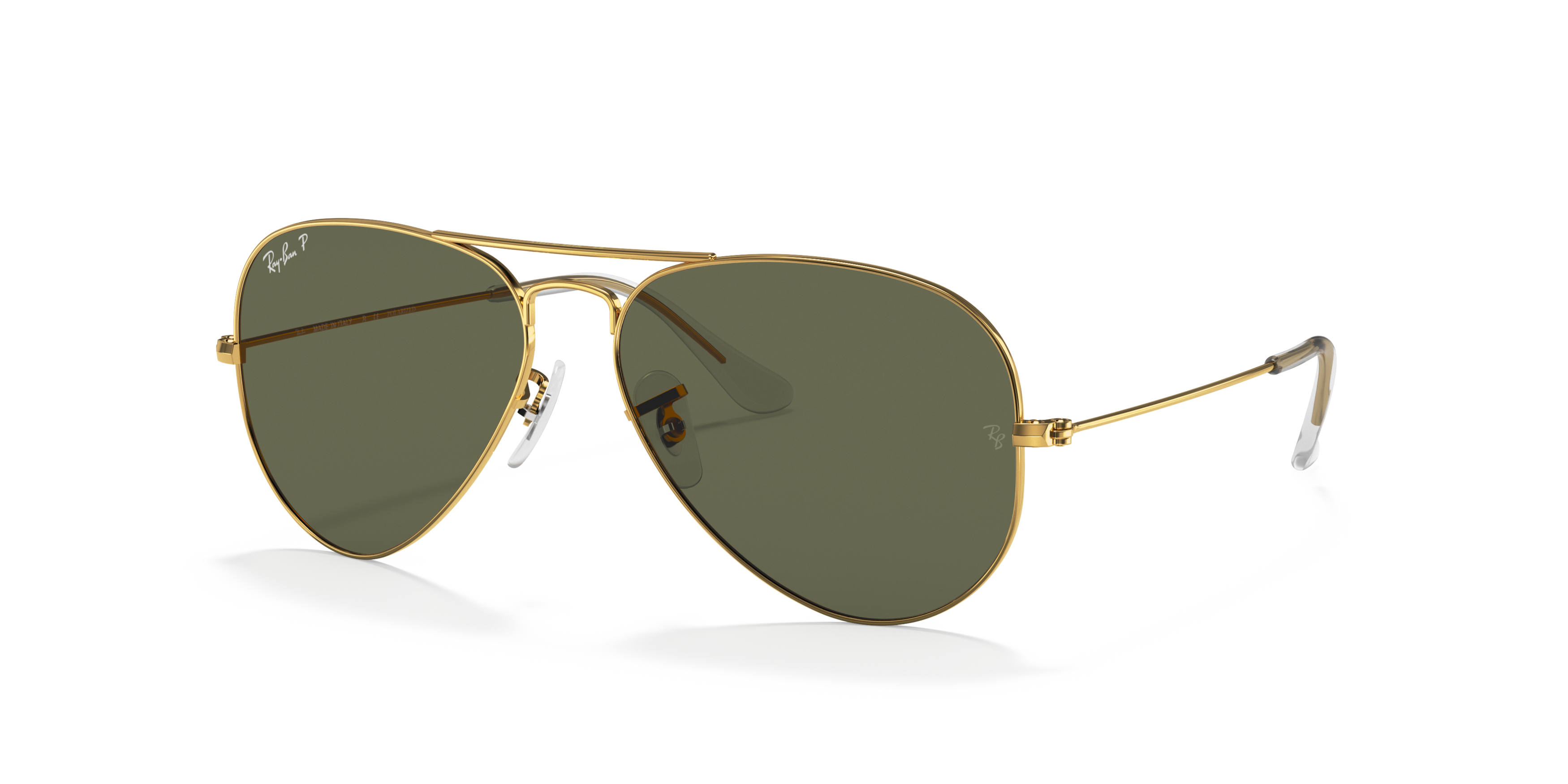 Angle_Left01 Ray-Ban RB 3025 Sunglasses Blue / Gold