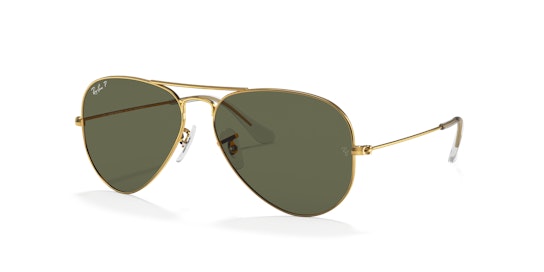 Ray-Ban Aviator Classic RB 3025 Sunglasses Green / Gold