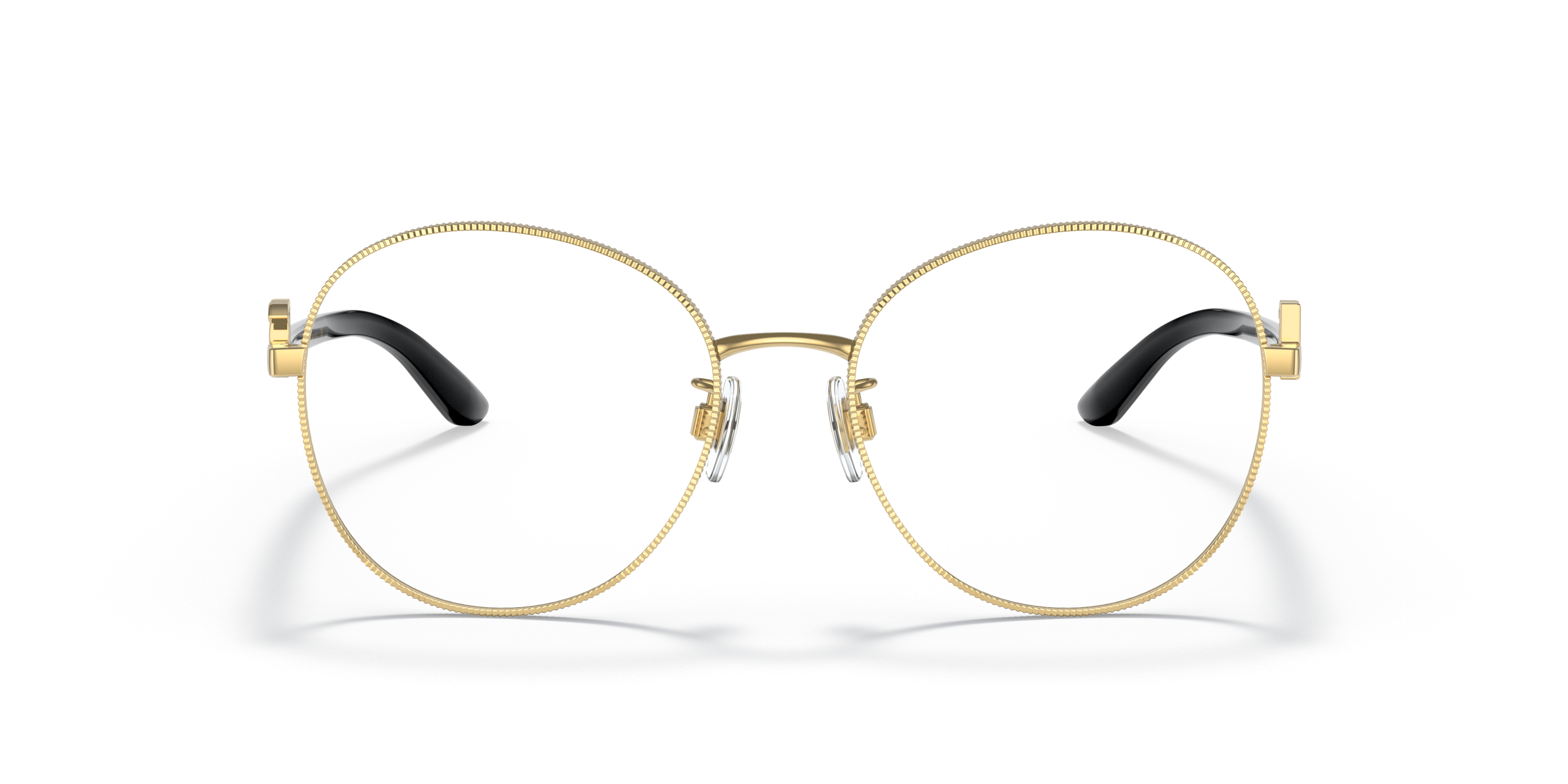 Front Dolce & Gabbana DG 1339 Glasses Transparent / Gold